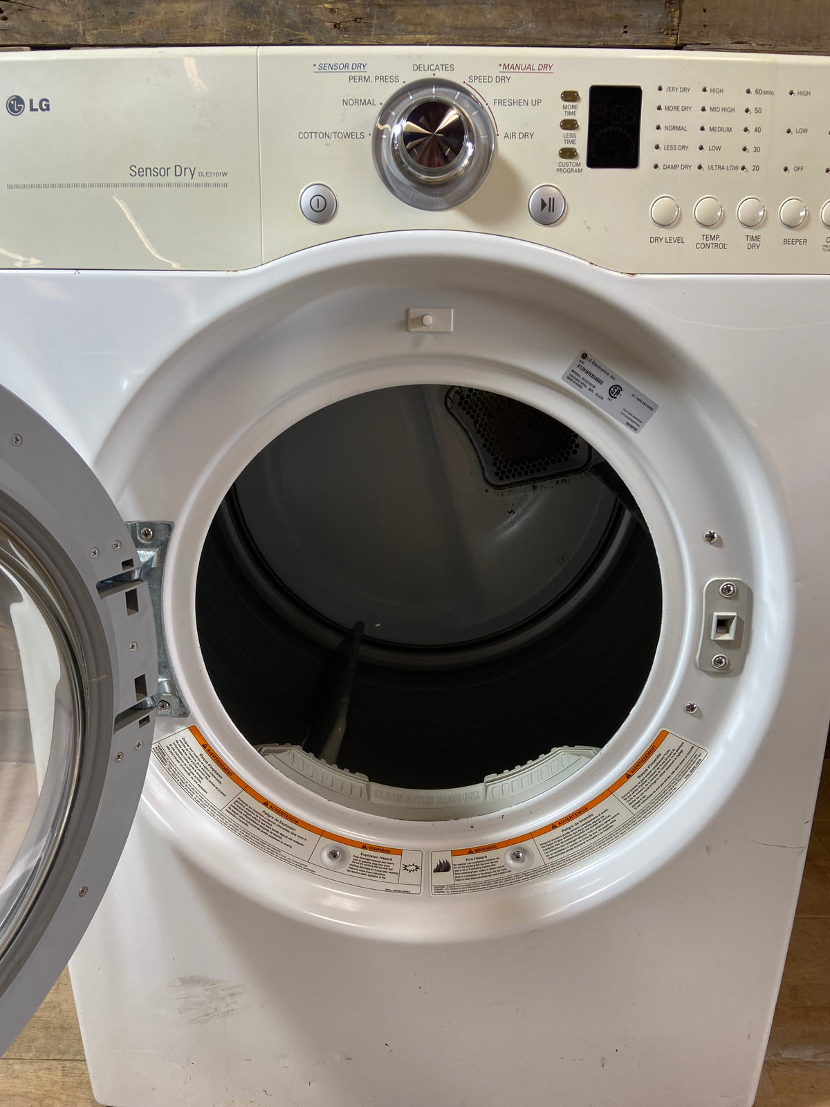 LG Front Load Style Dryer