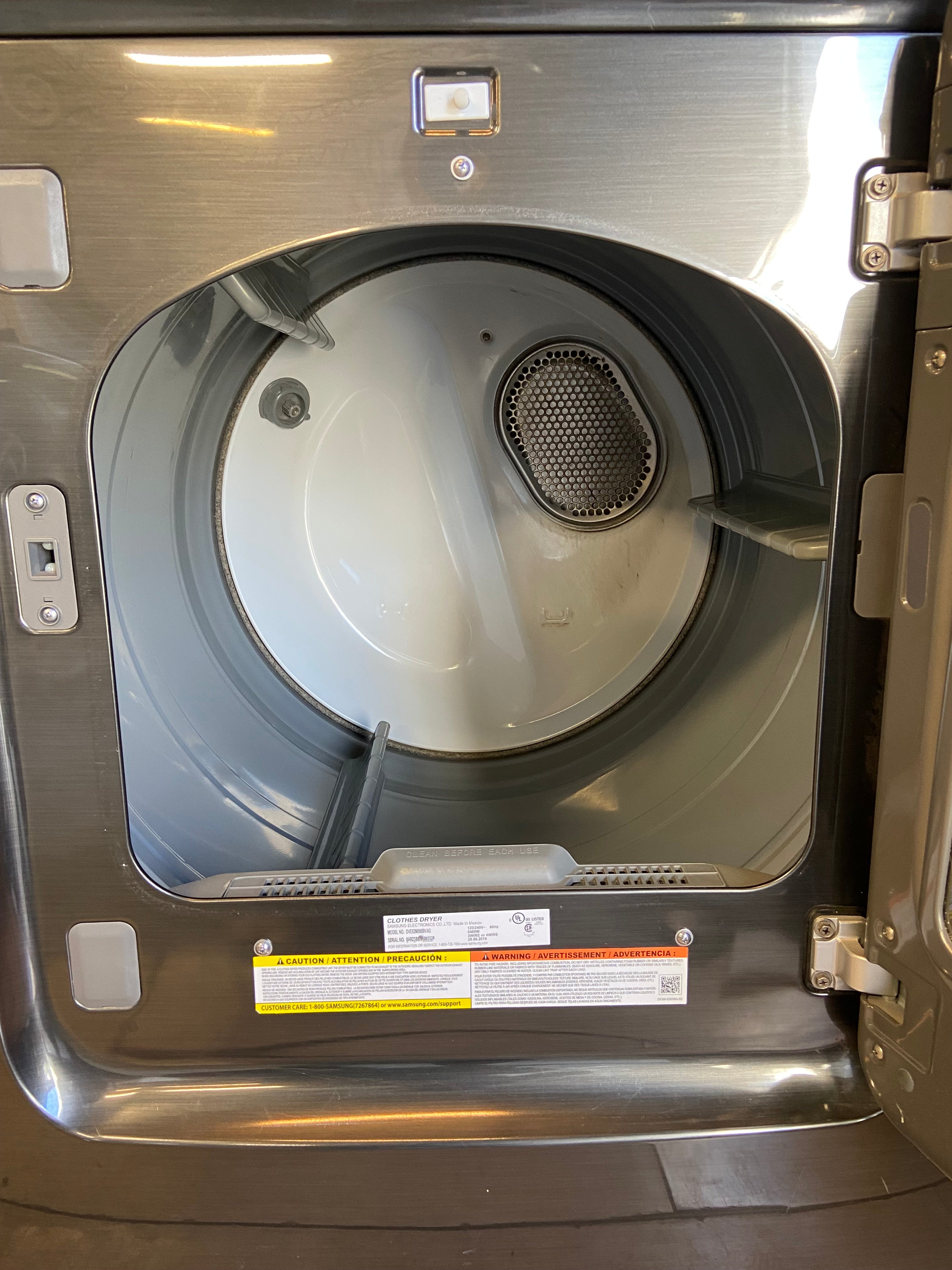 Black Stainless Samsung ActiveWash Top Load Set