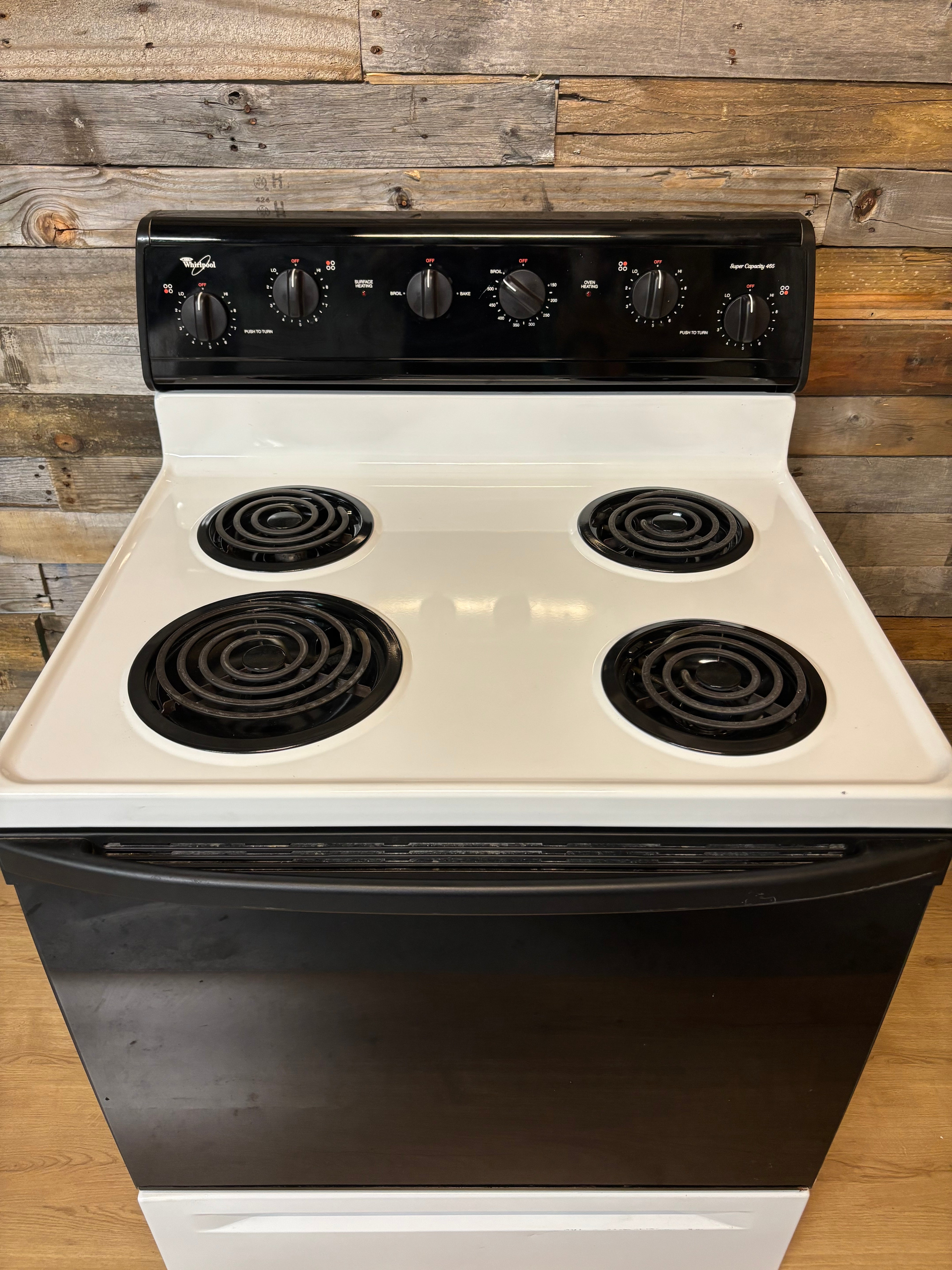 Whirlpool Coil Top Range