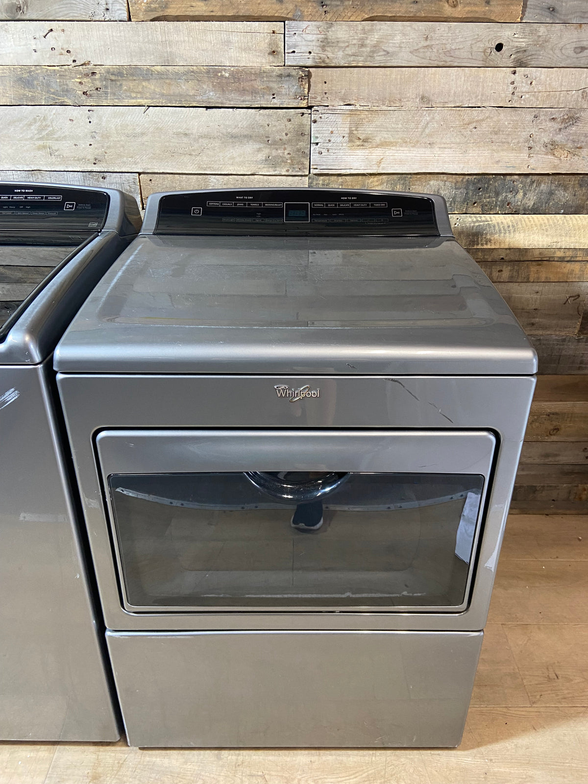 Whirlpool Stainless Steel Large Capacity Washer & Dryer Set