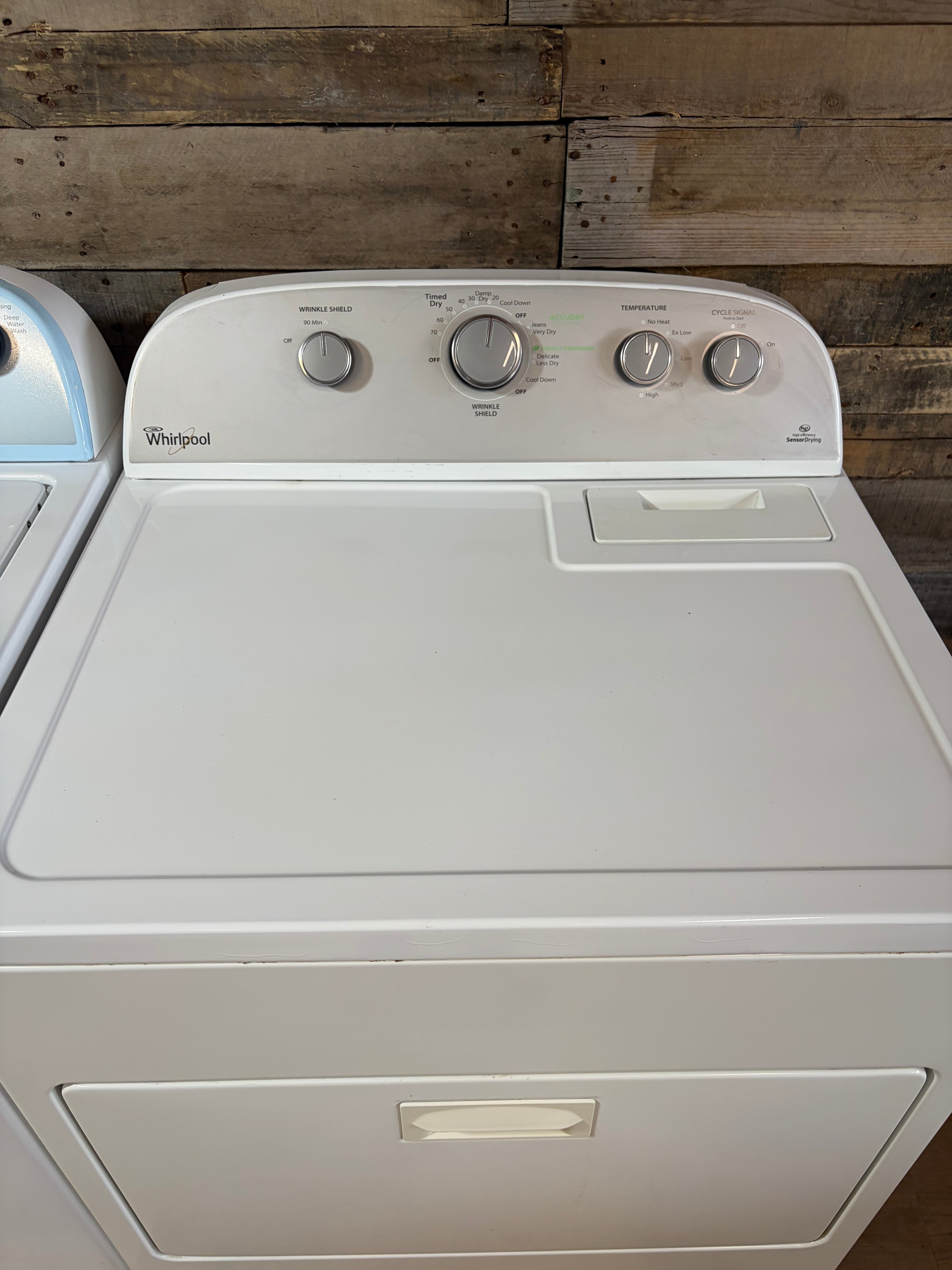 Whirlpool Grey Face Top Load Set