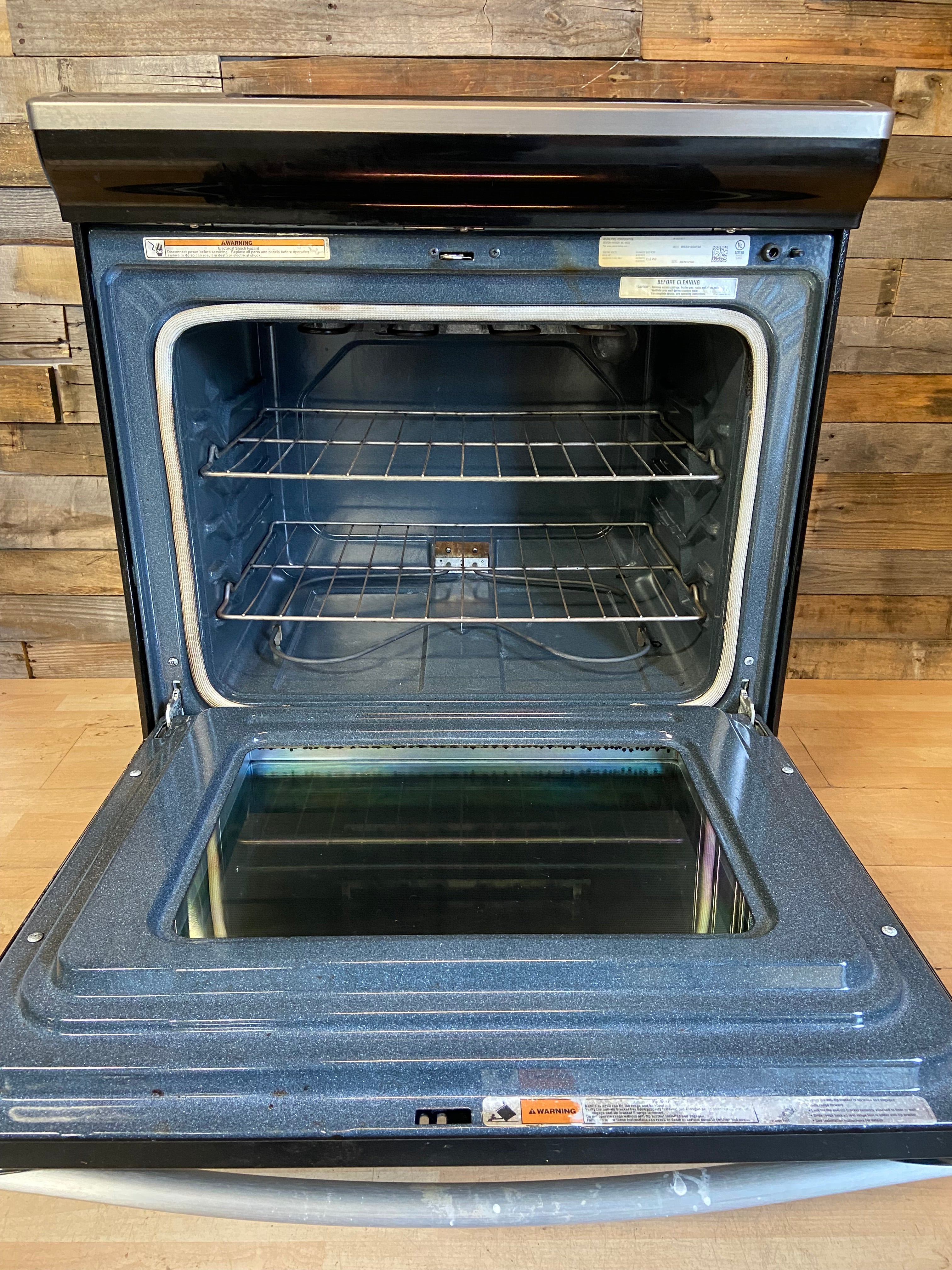 Whirlpool Stainless Slide in Range