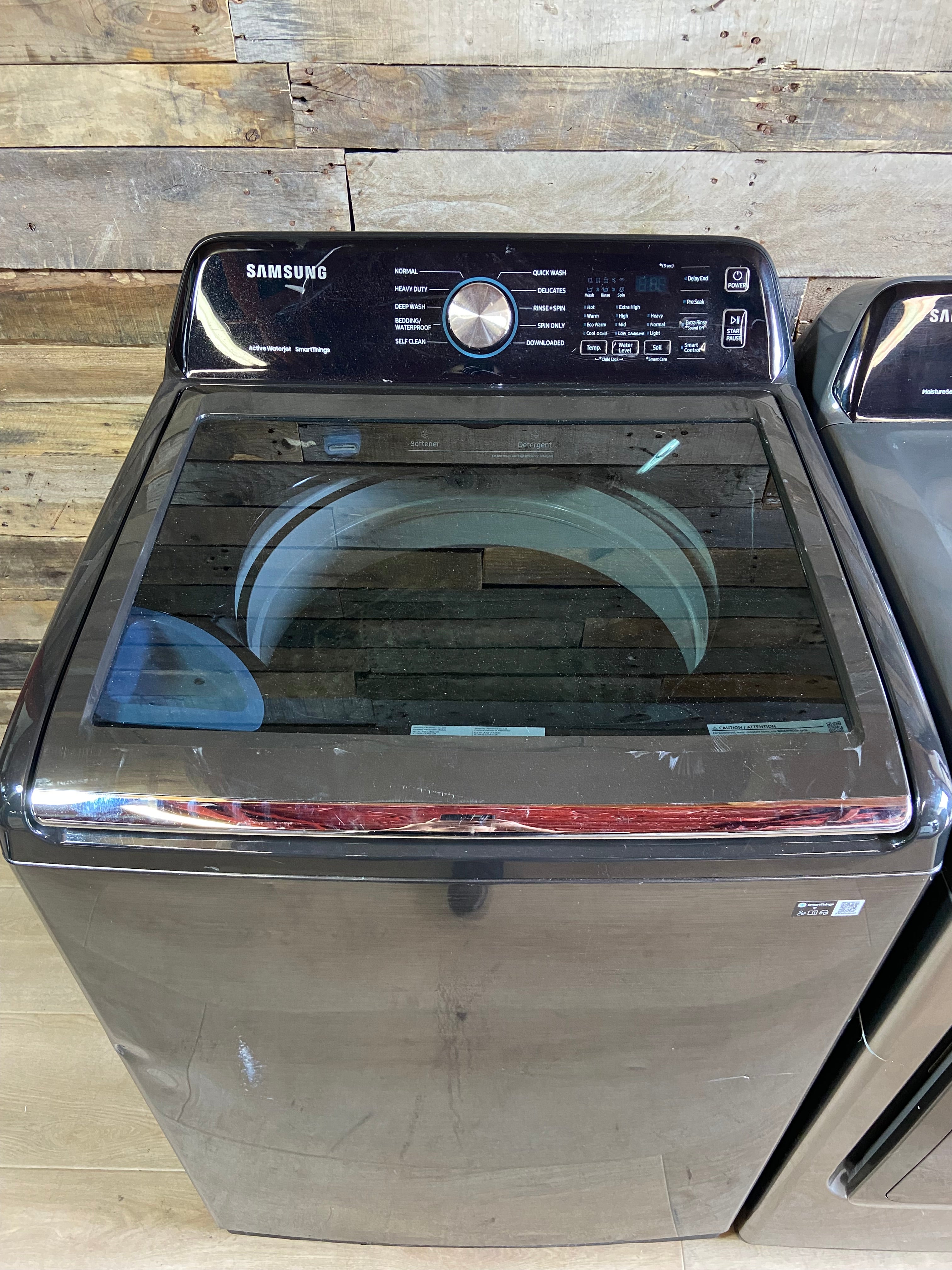 Black Samsung Washer Dryer Combo