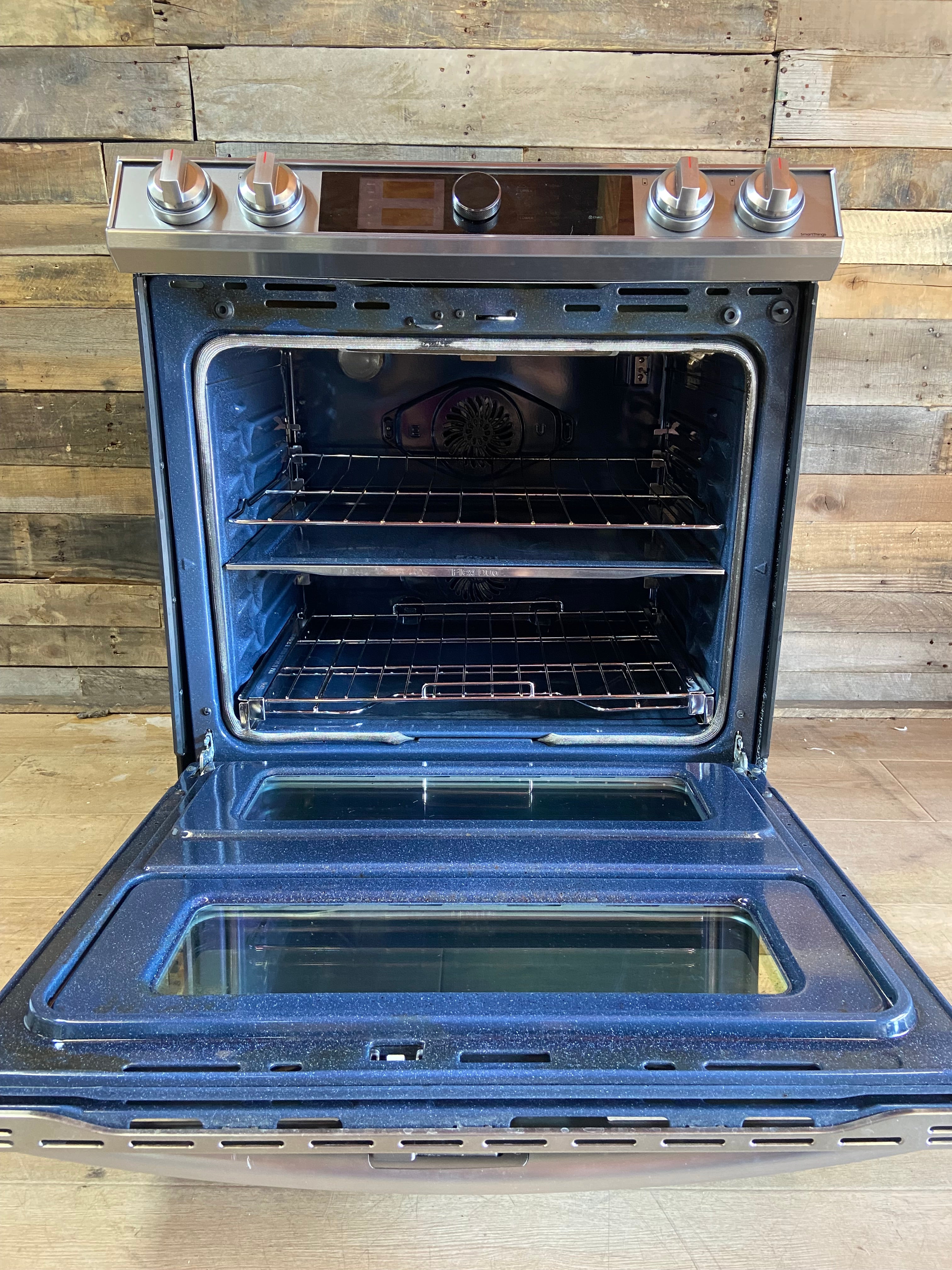 6.3 cu ft. Smart Slide-in Electric Range with Smart Dial, Air Fry, & Flex Duo™ in Stainless Steel