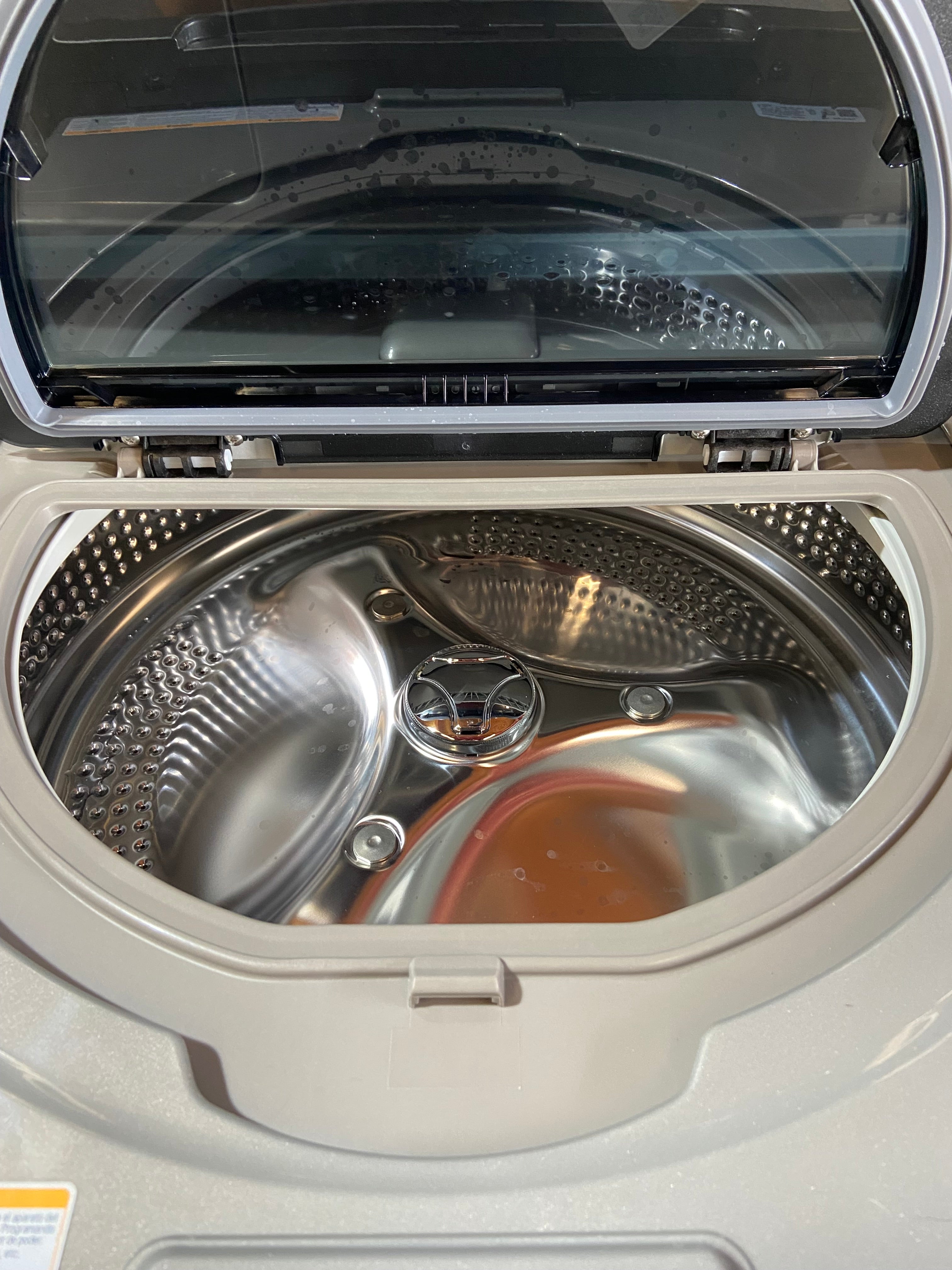5.2 cu. ft. Mega Capacity Smart Wi-Fi Enabled Front Load Washer With LG 1.0 Cu. ft SideKick Pedestal Washer