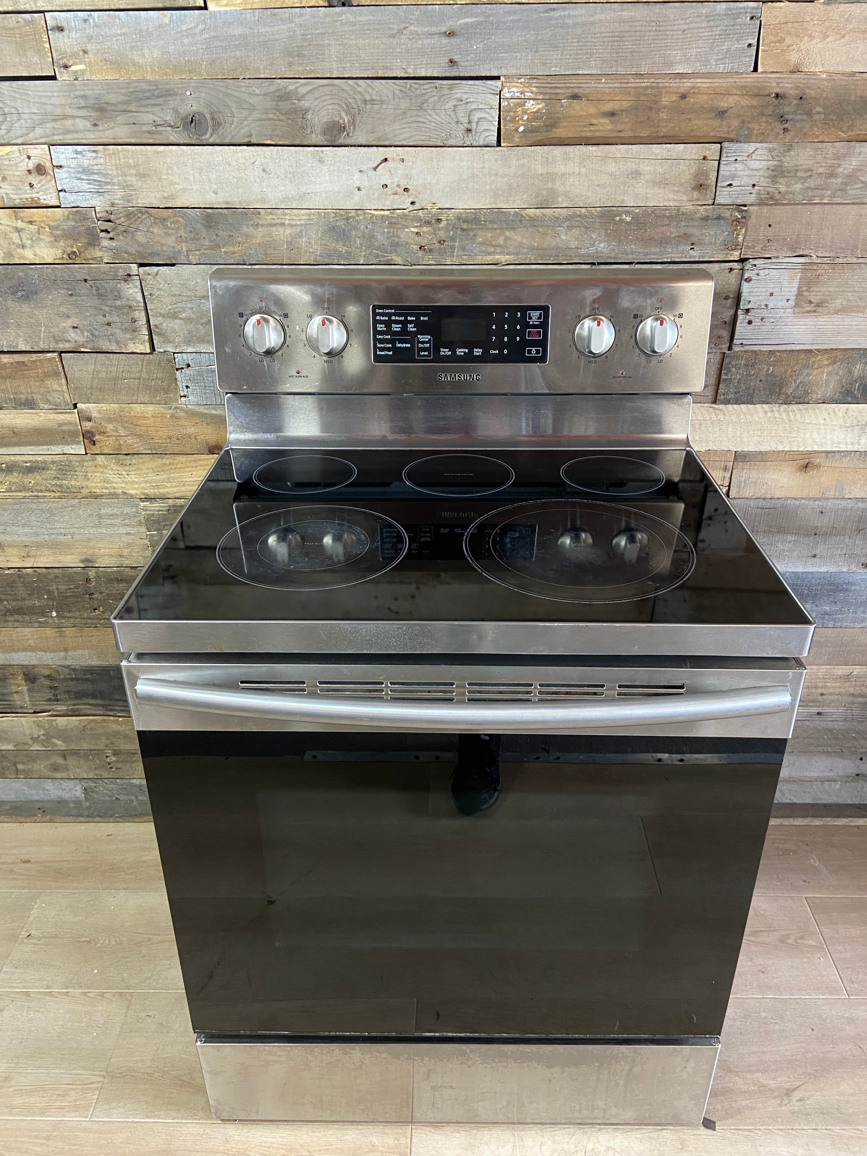 Samsung Stainless 5 Burner Range Convection Oven