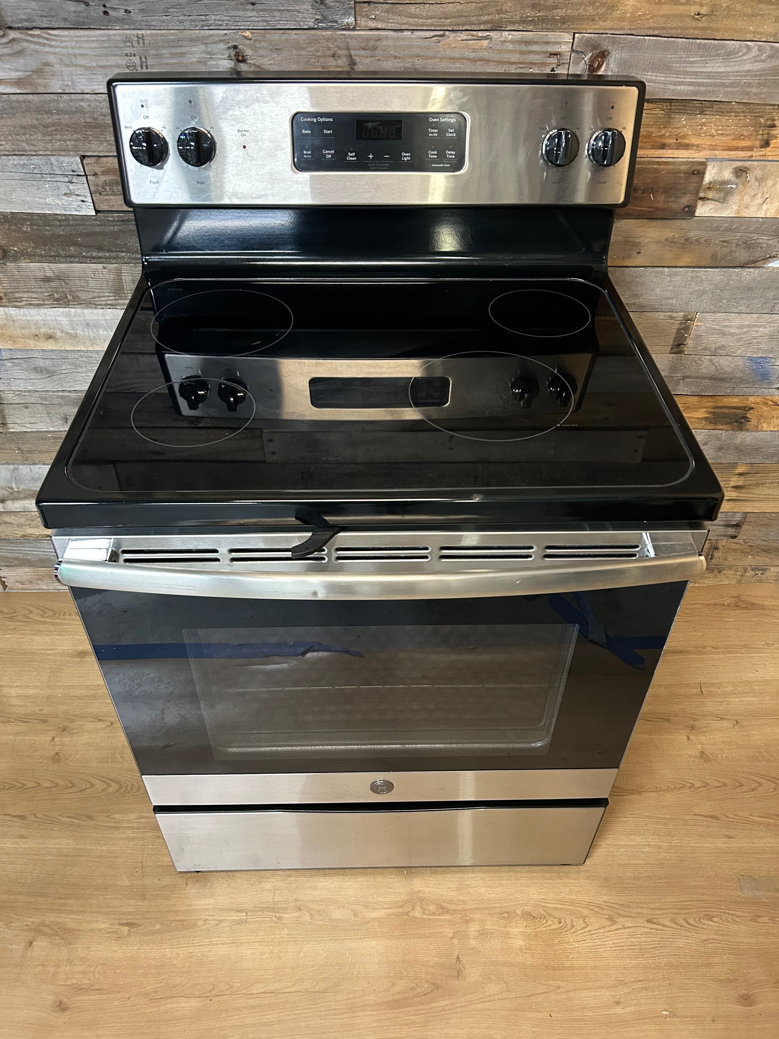 GE Stainless Range