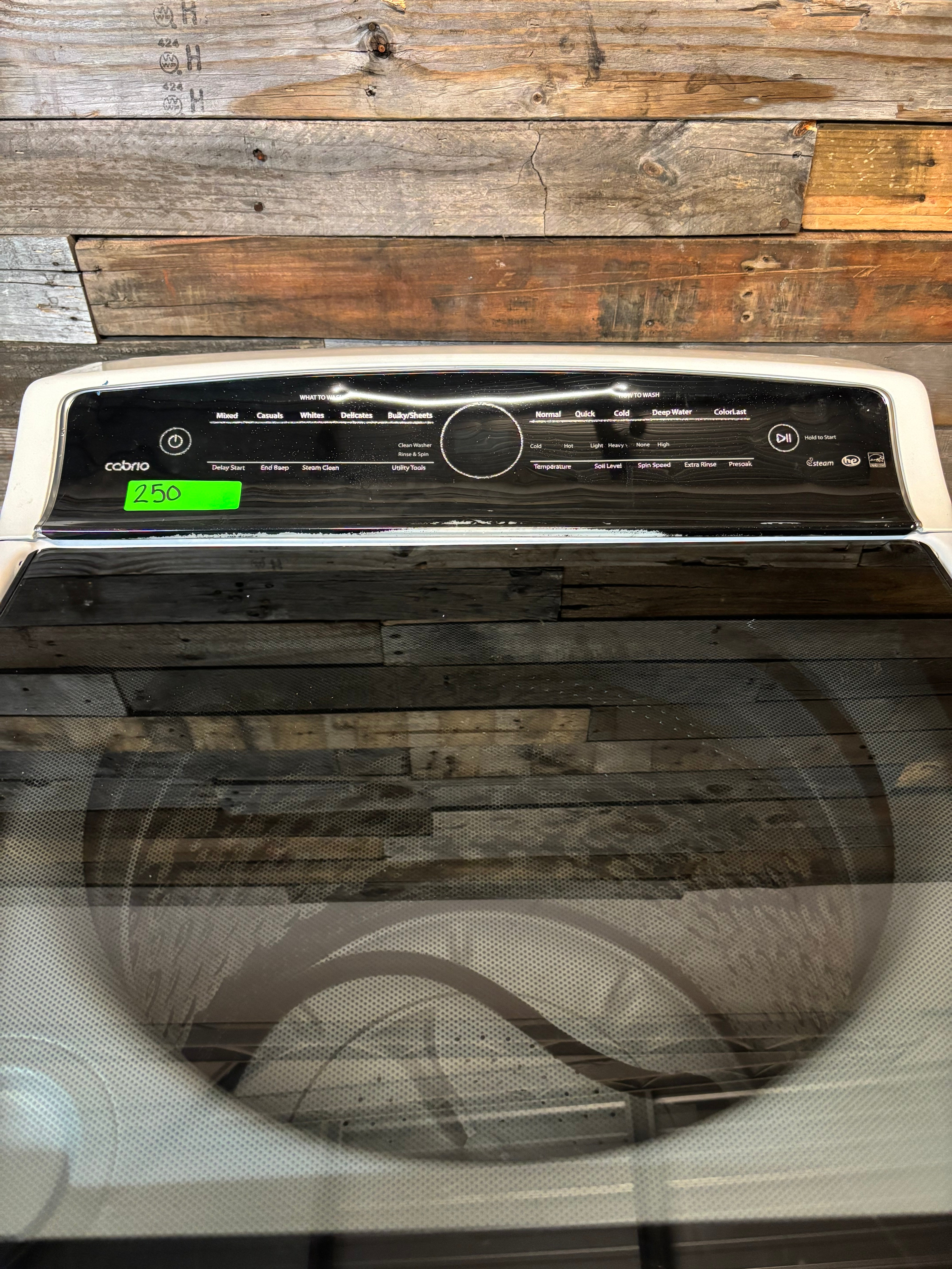 Whirlpool White Cabrio Washer
