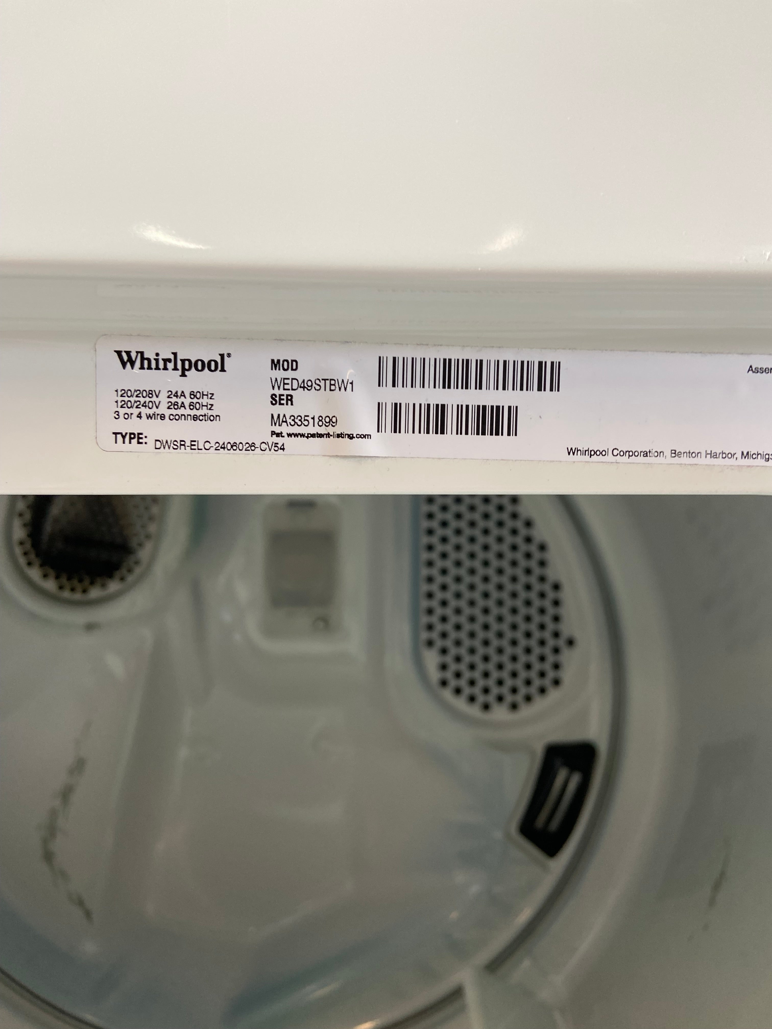 Whirlpool Washer & Dryer Set