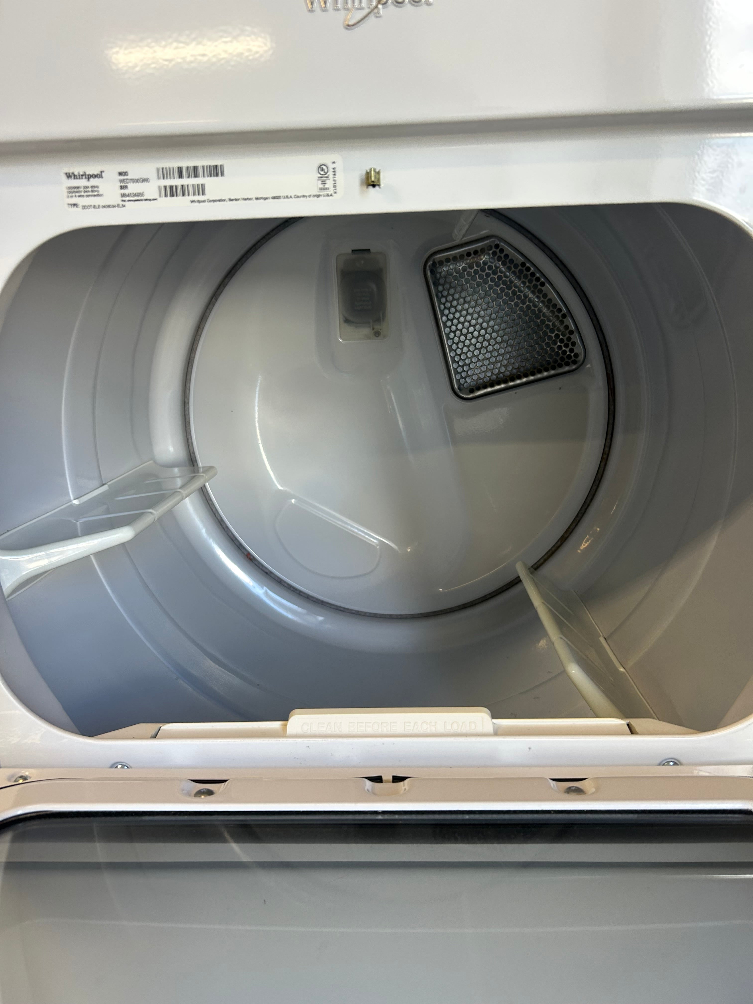 Whirlpool Silver Face Glass Top Set