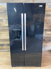 Whirlpool 36” Black Side By Side  Refrigerator