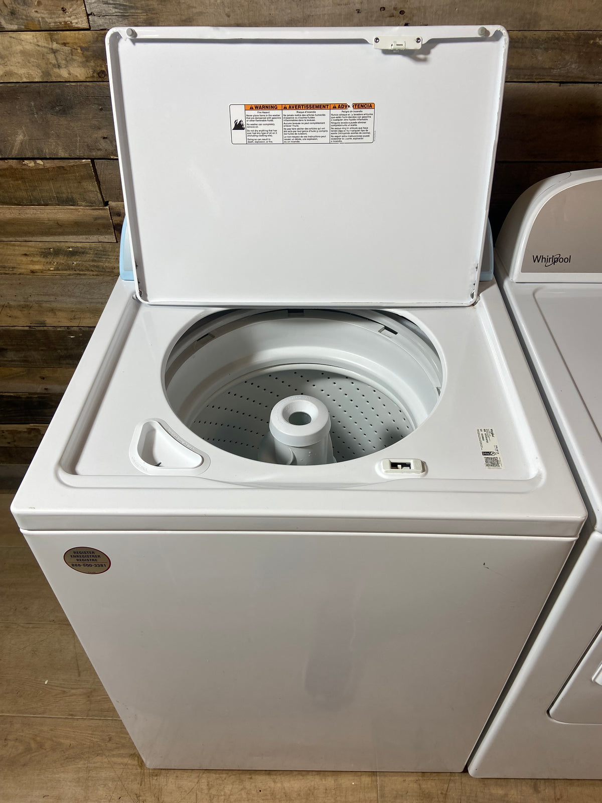 Whirlpool Grey Panel Washer & Dryer Set