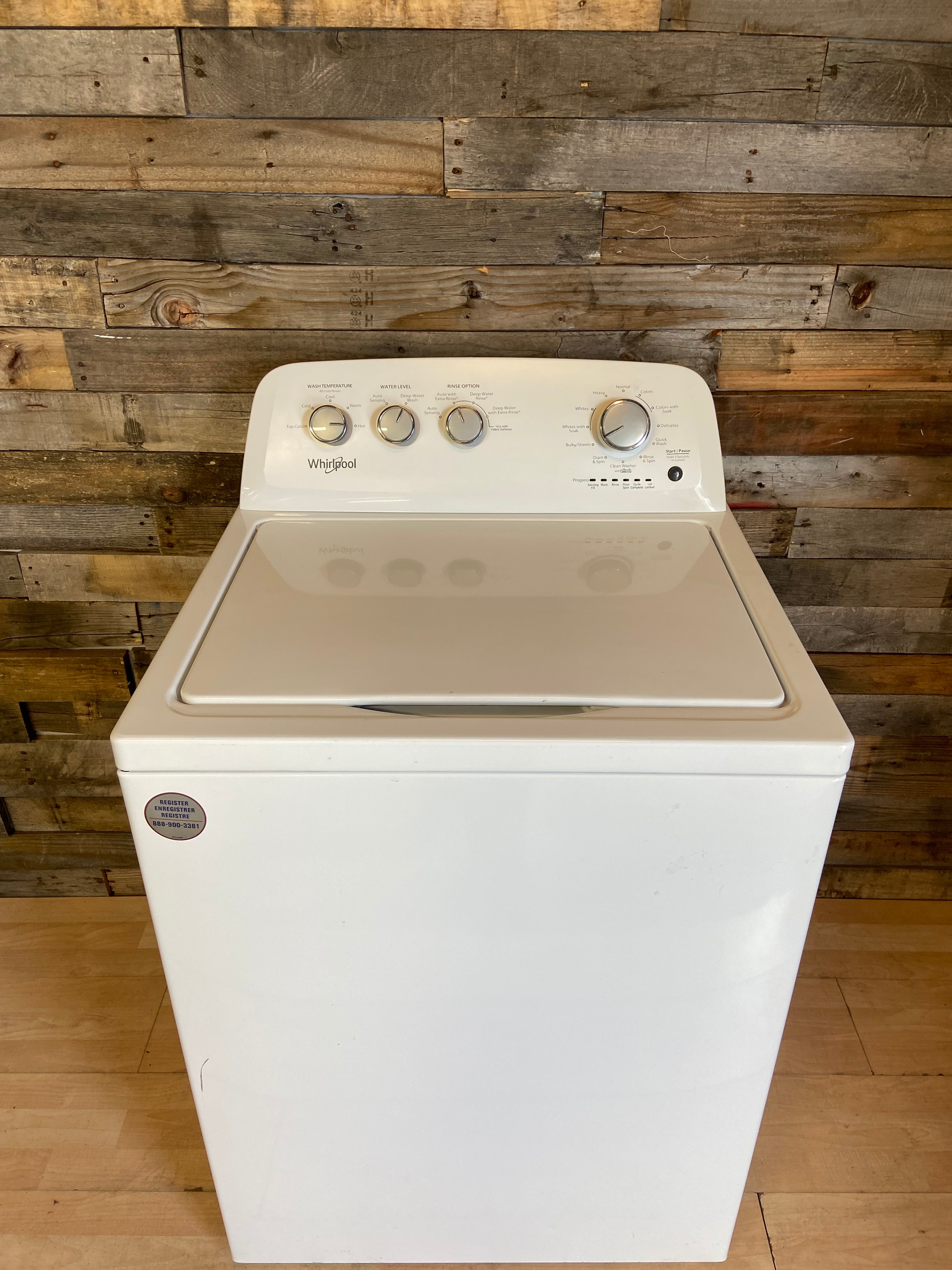 Whirlpool Stainless Steel Tub Top Load Washing Machine