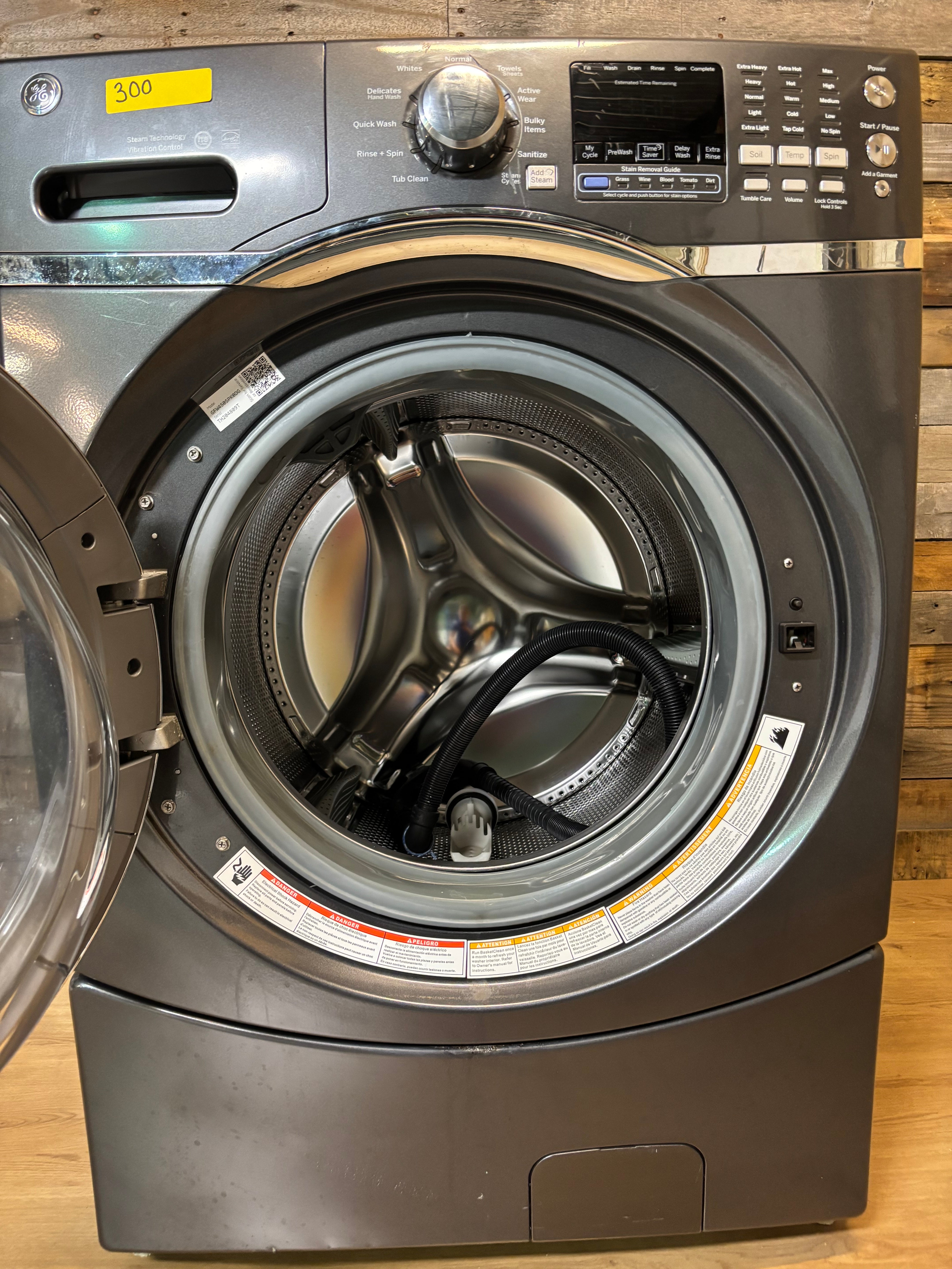 Ge Grey Front Load Washer