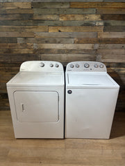 Whirlpool Grey Face Top Load Set