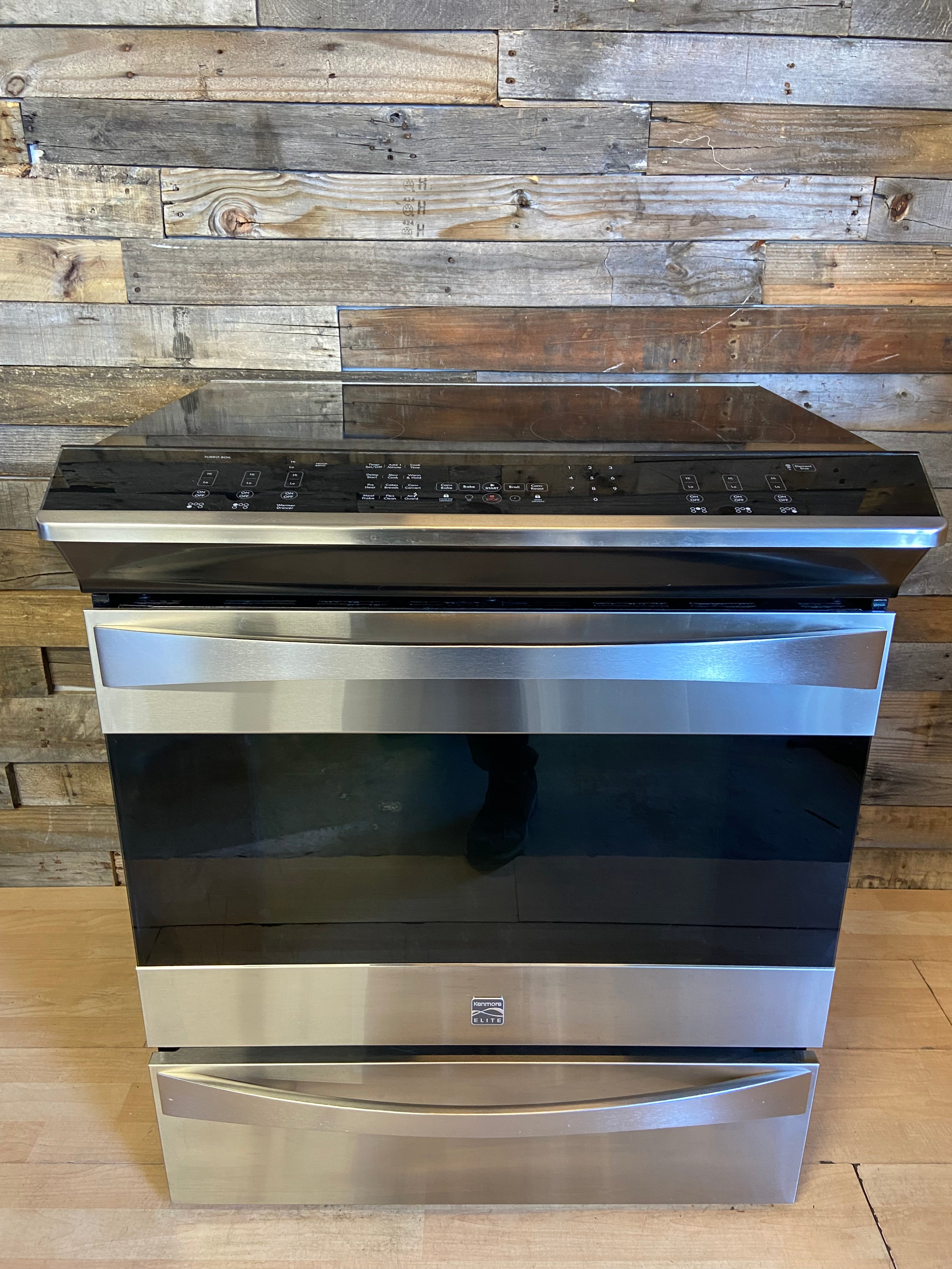 Kenmore Elite Stainless Slide in Convection Range