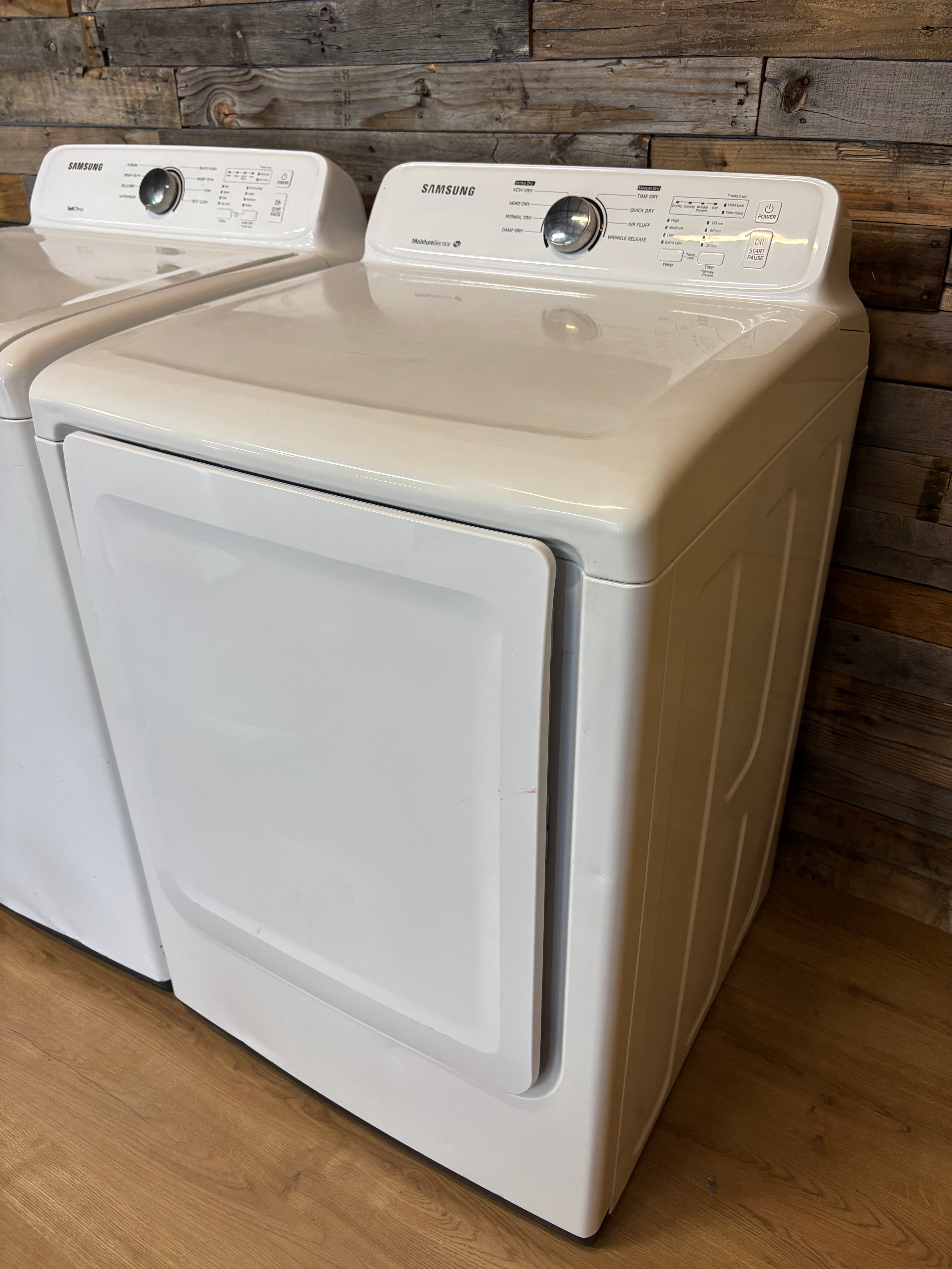 Samsung White Top Load Set