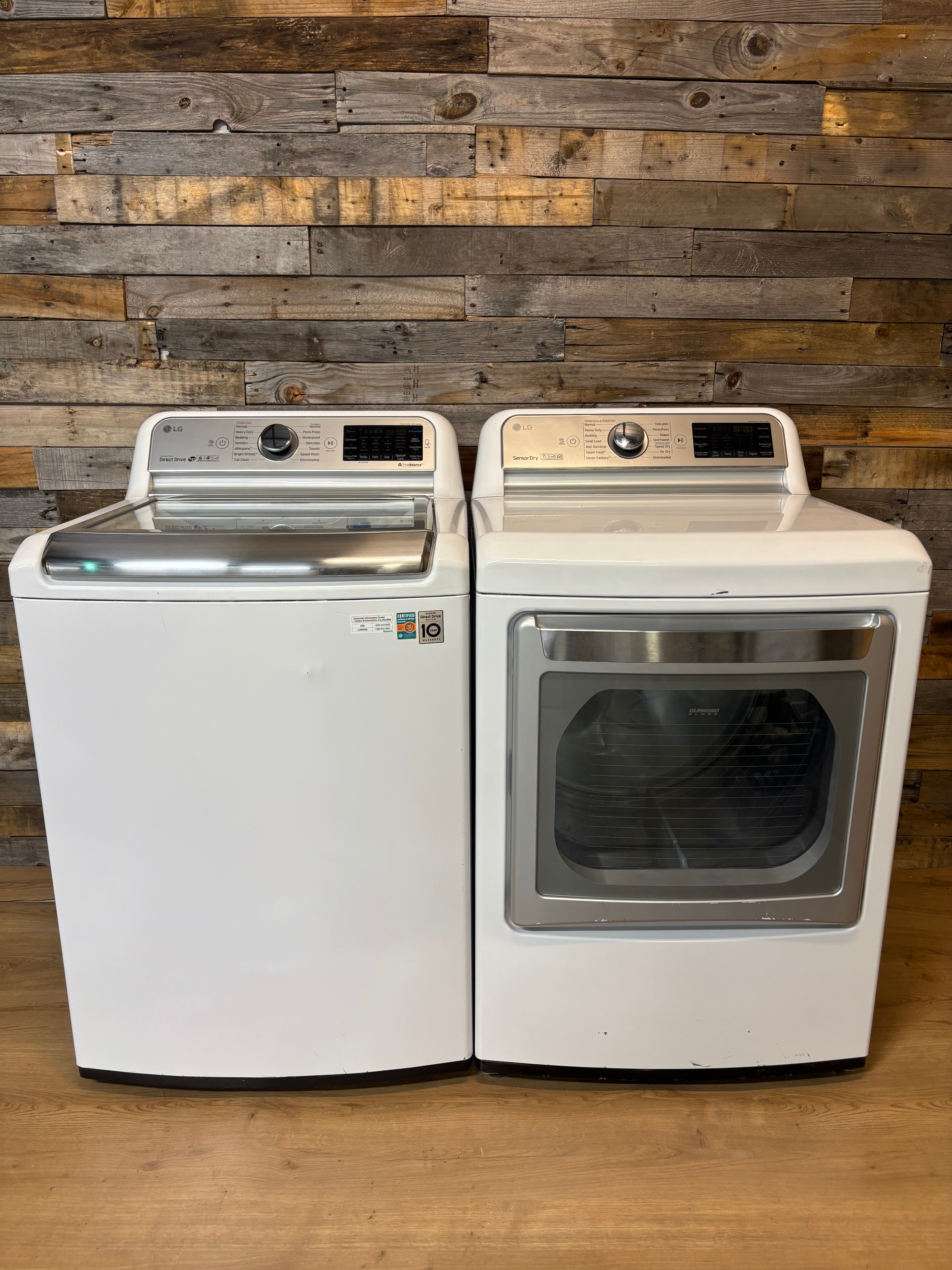 Lg Direct Drive Top Load Set