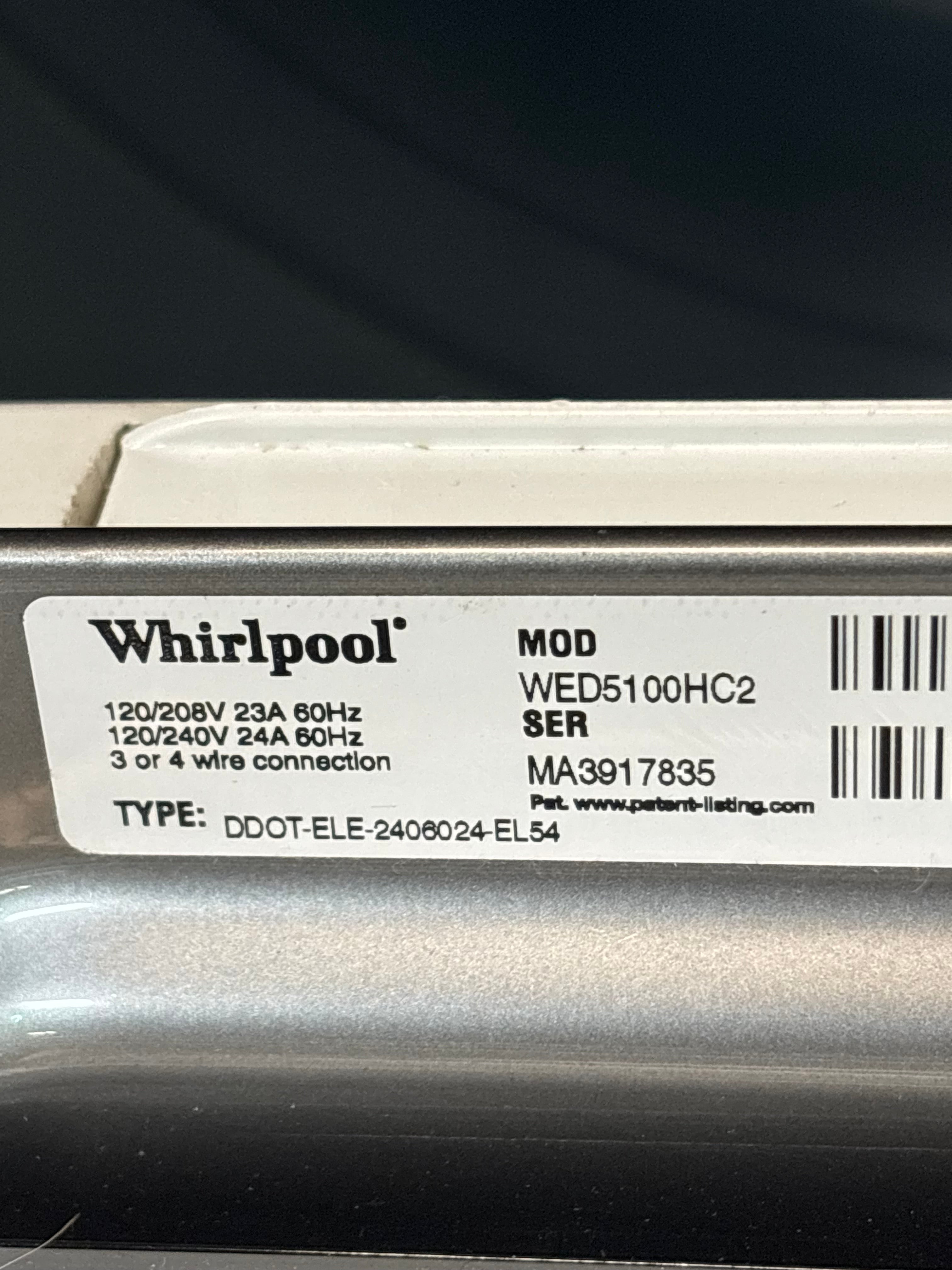 Whirlpool Grey Glass Top Set