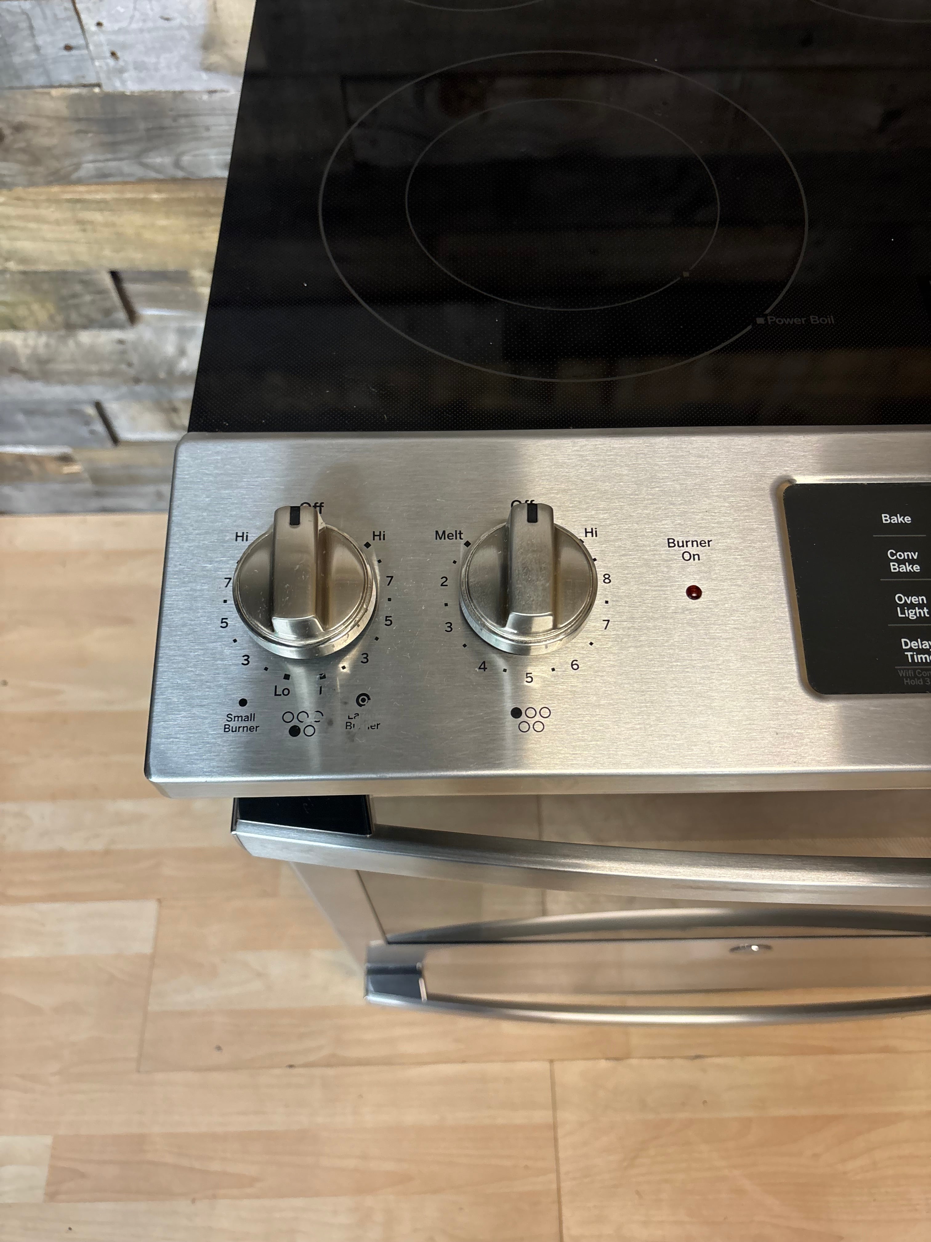 GE WiFi Stainless Slide-In Range With Air fry