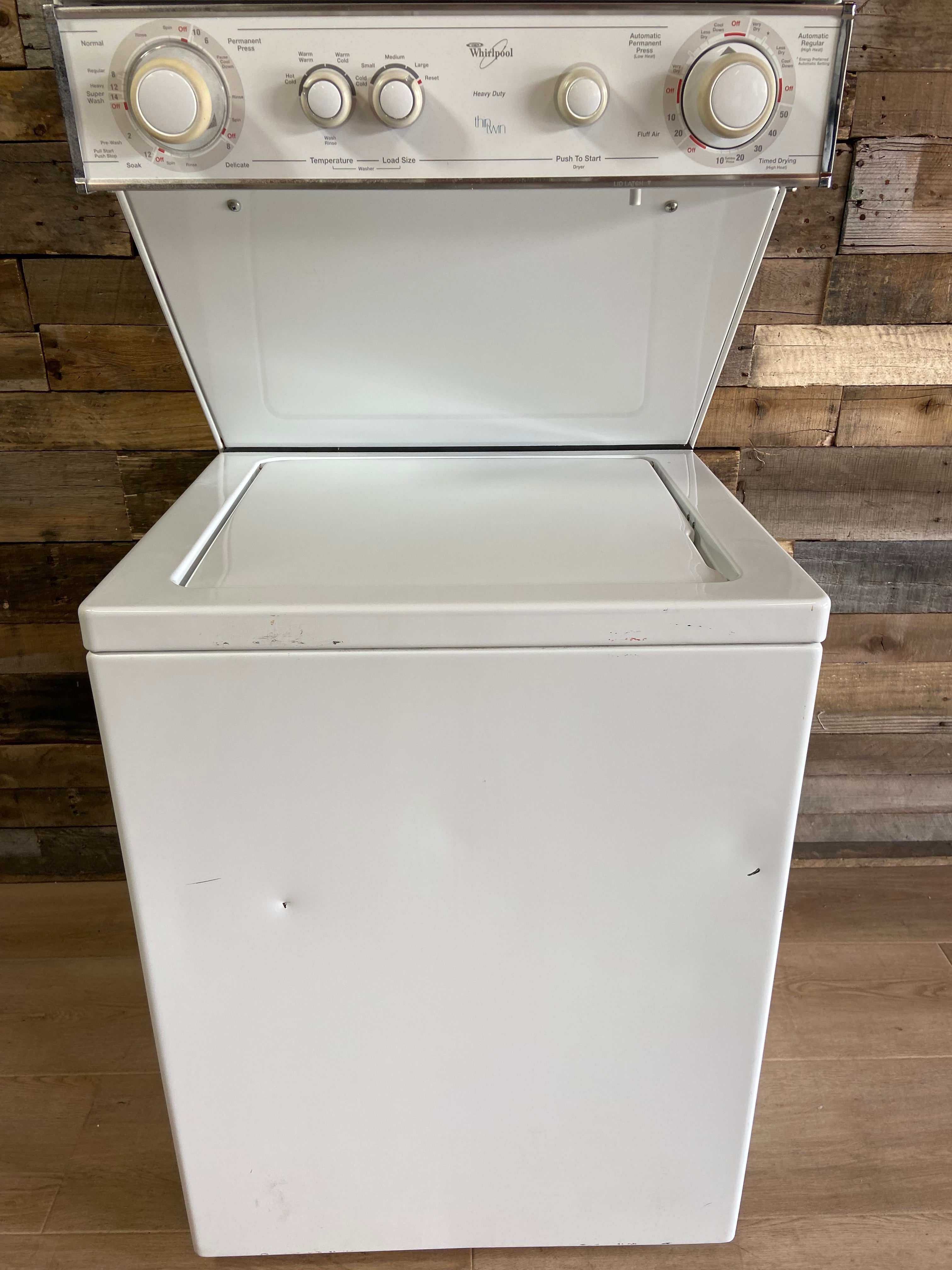 Whirlpool Thin Twin 24inch Stackable (240v)