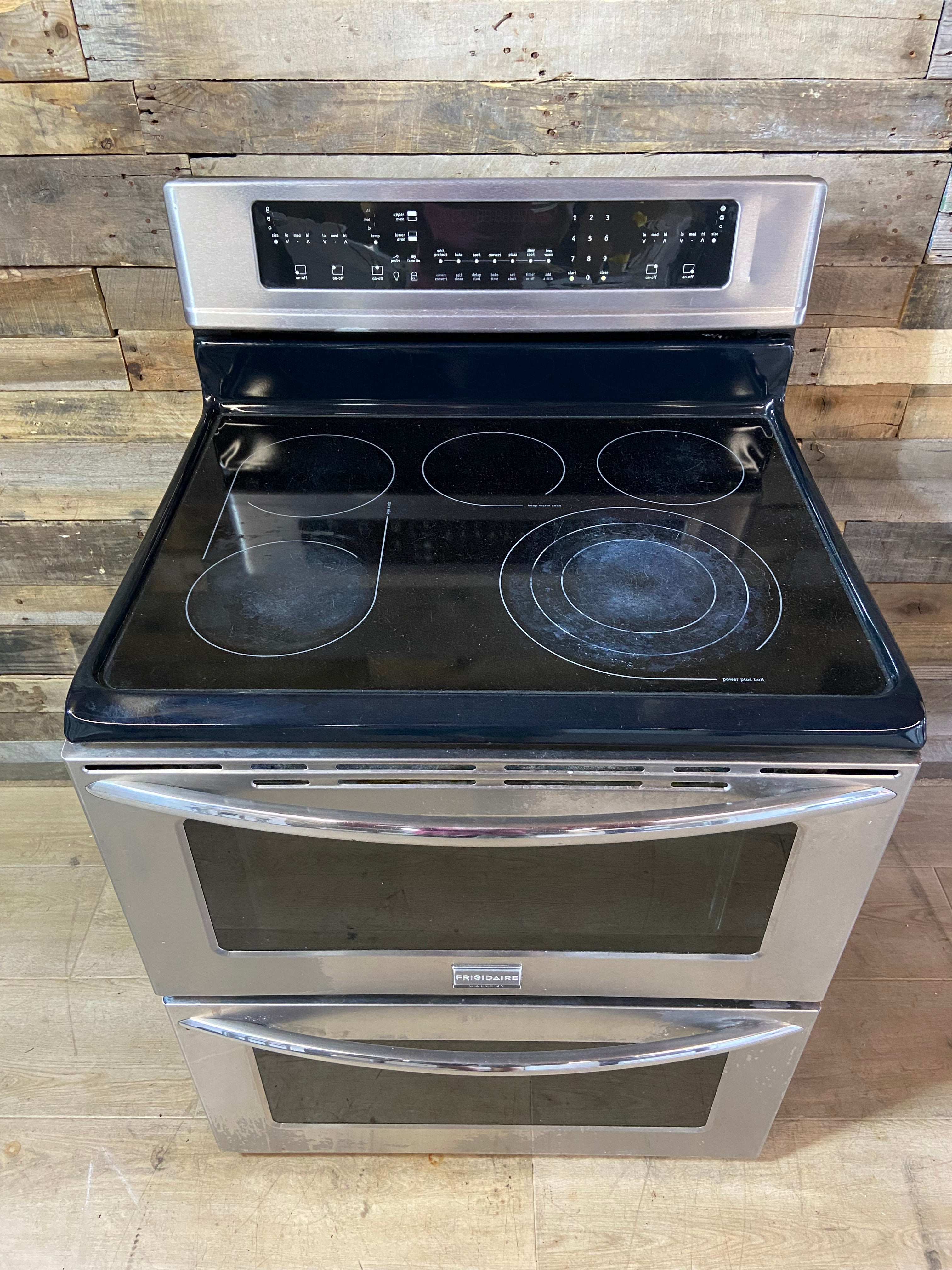 Frigidaire Gallery Stainless Convection Double Oven Range