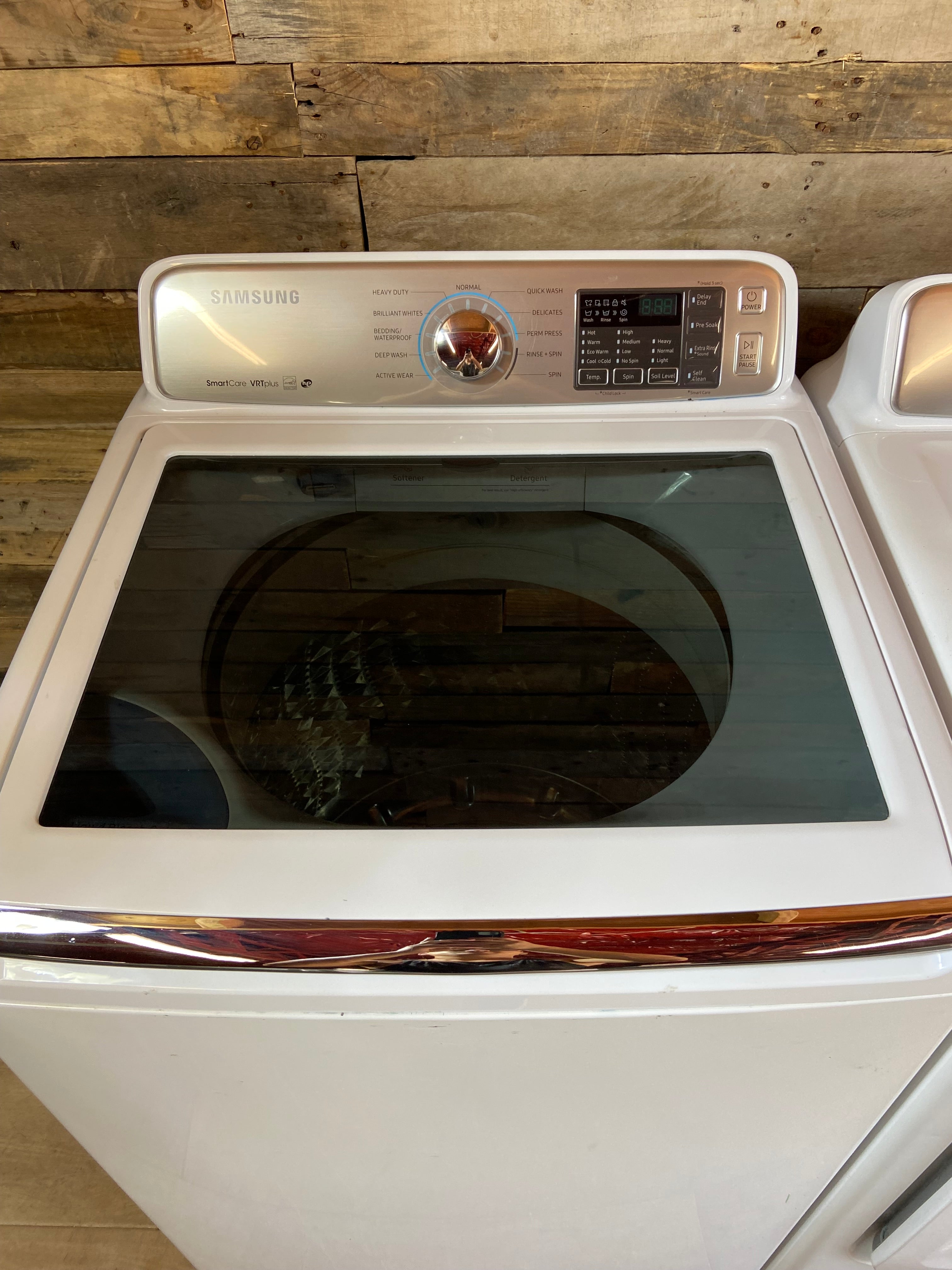 Samsung Top Load Large Capacity Washer & Dryer Set