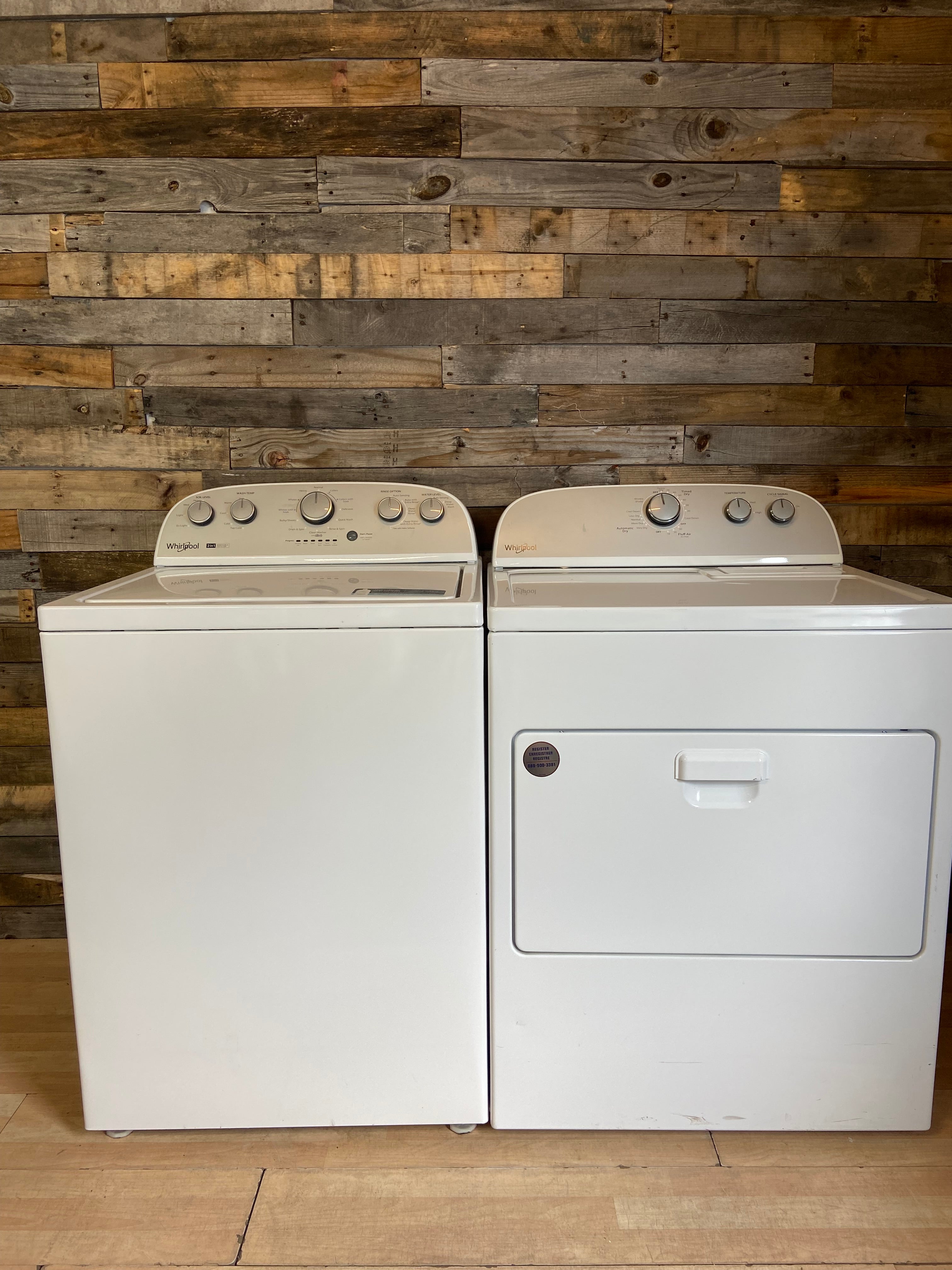 Whirlpool Removable Agitator Top Load Set