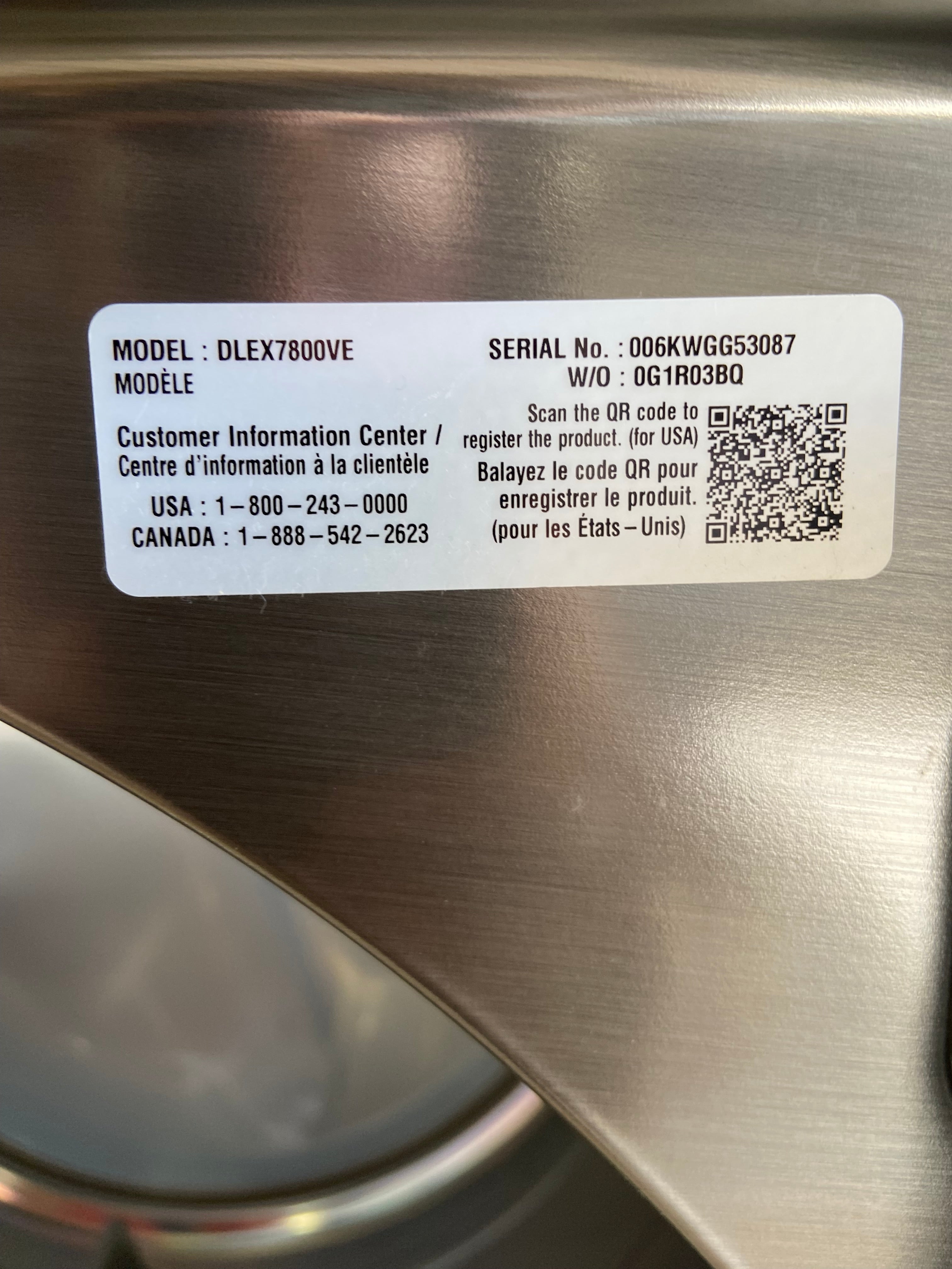 LG Grey Direct Drive Top Load Set