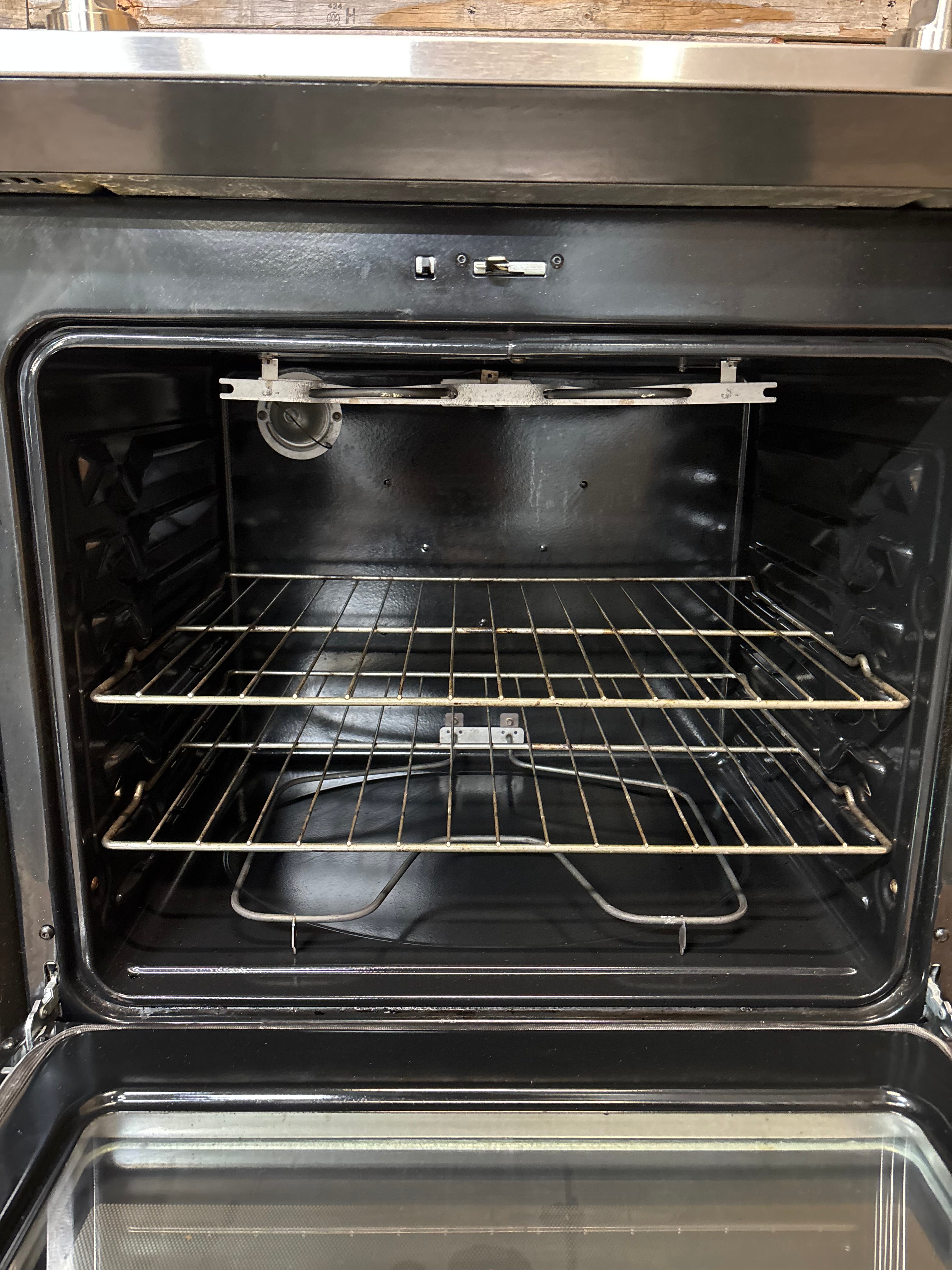 GE Slide-In Stainless Range