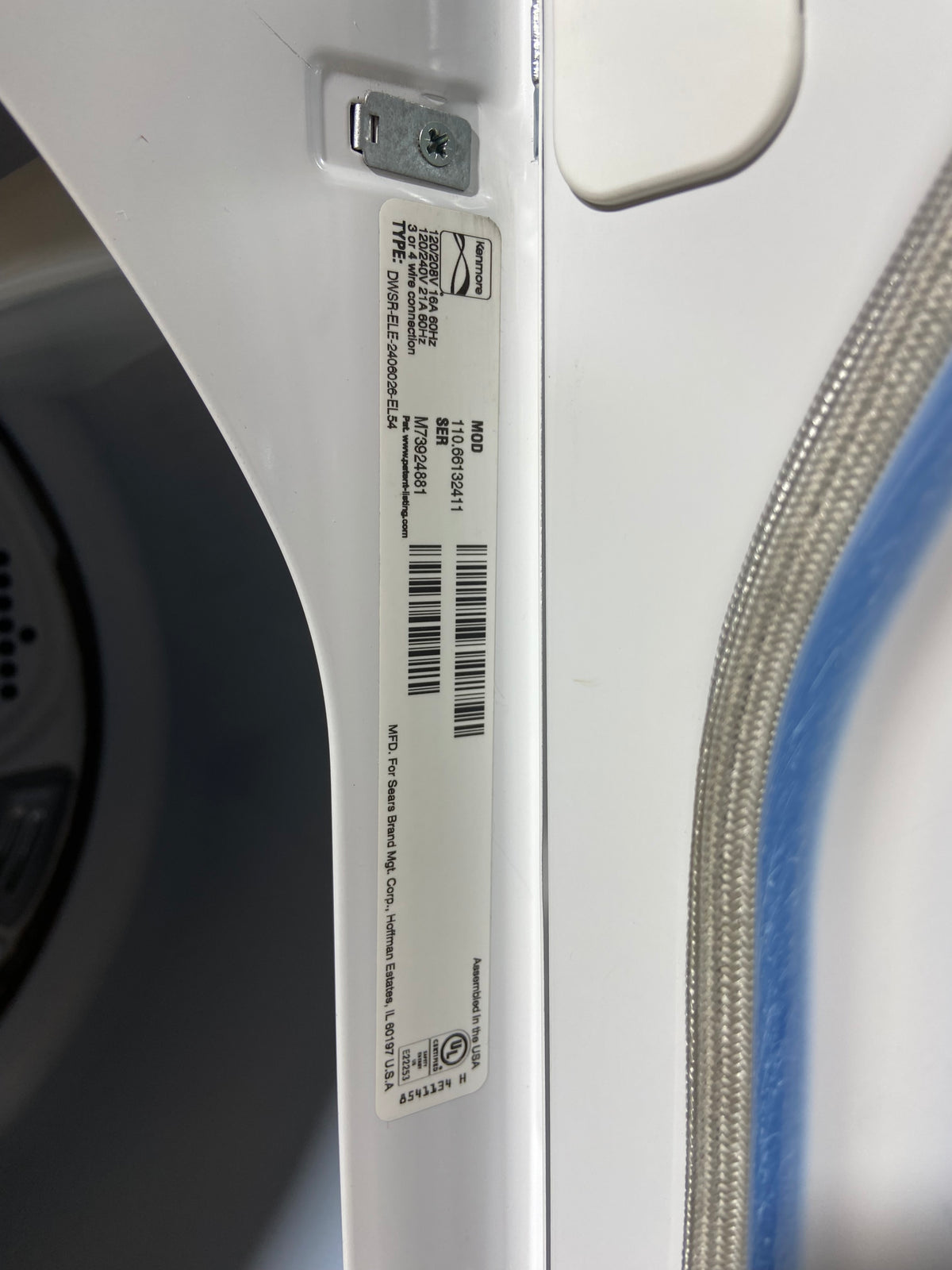 Kenmore Top Load Large Capacity Washer & Dryer Set
