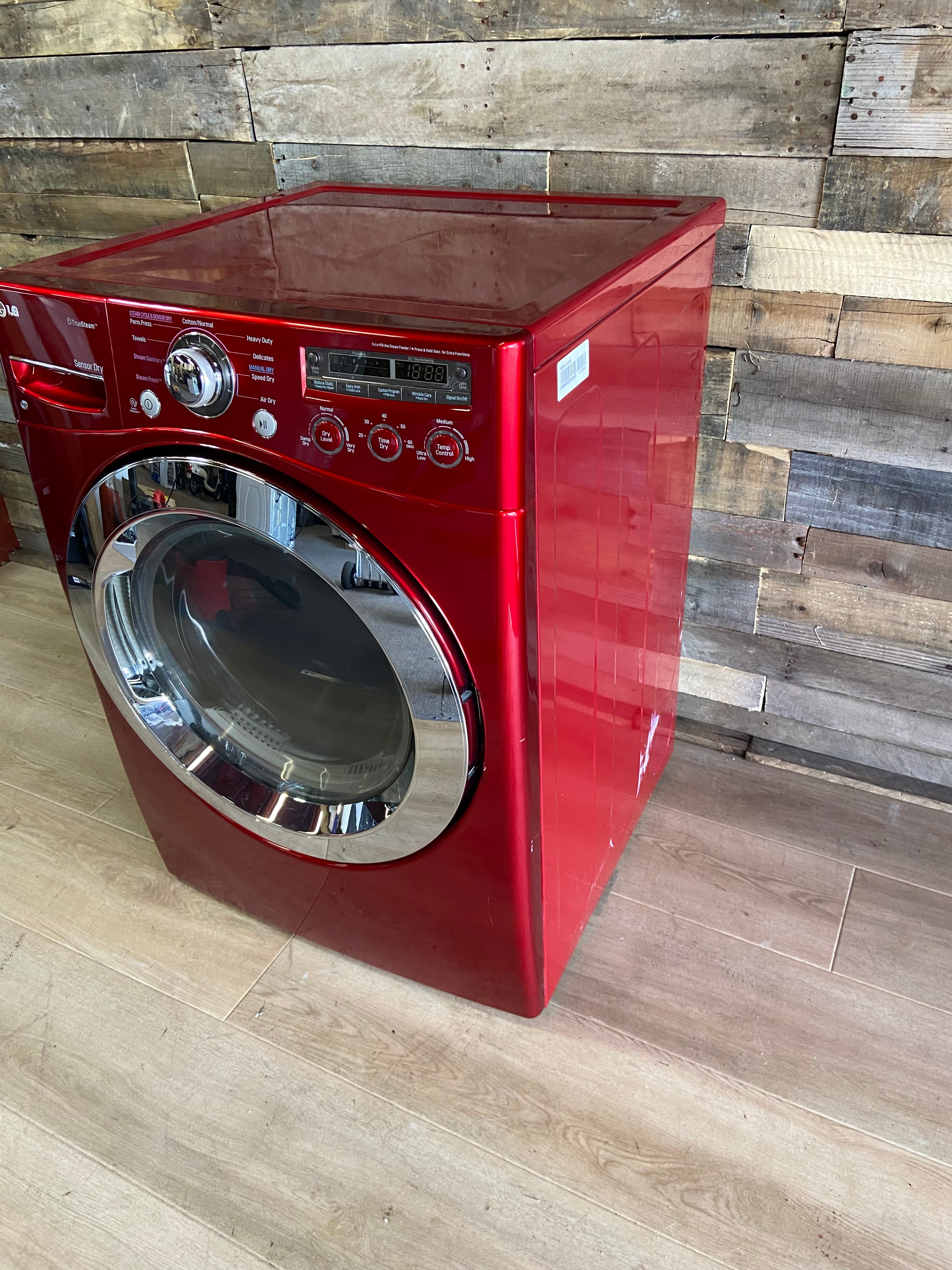 Lg Red Front Load Style Dryer