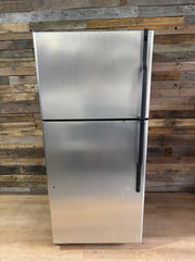GE Stainless Top Bottom Refrigerator