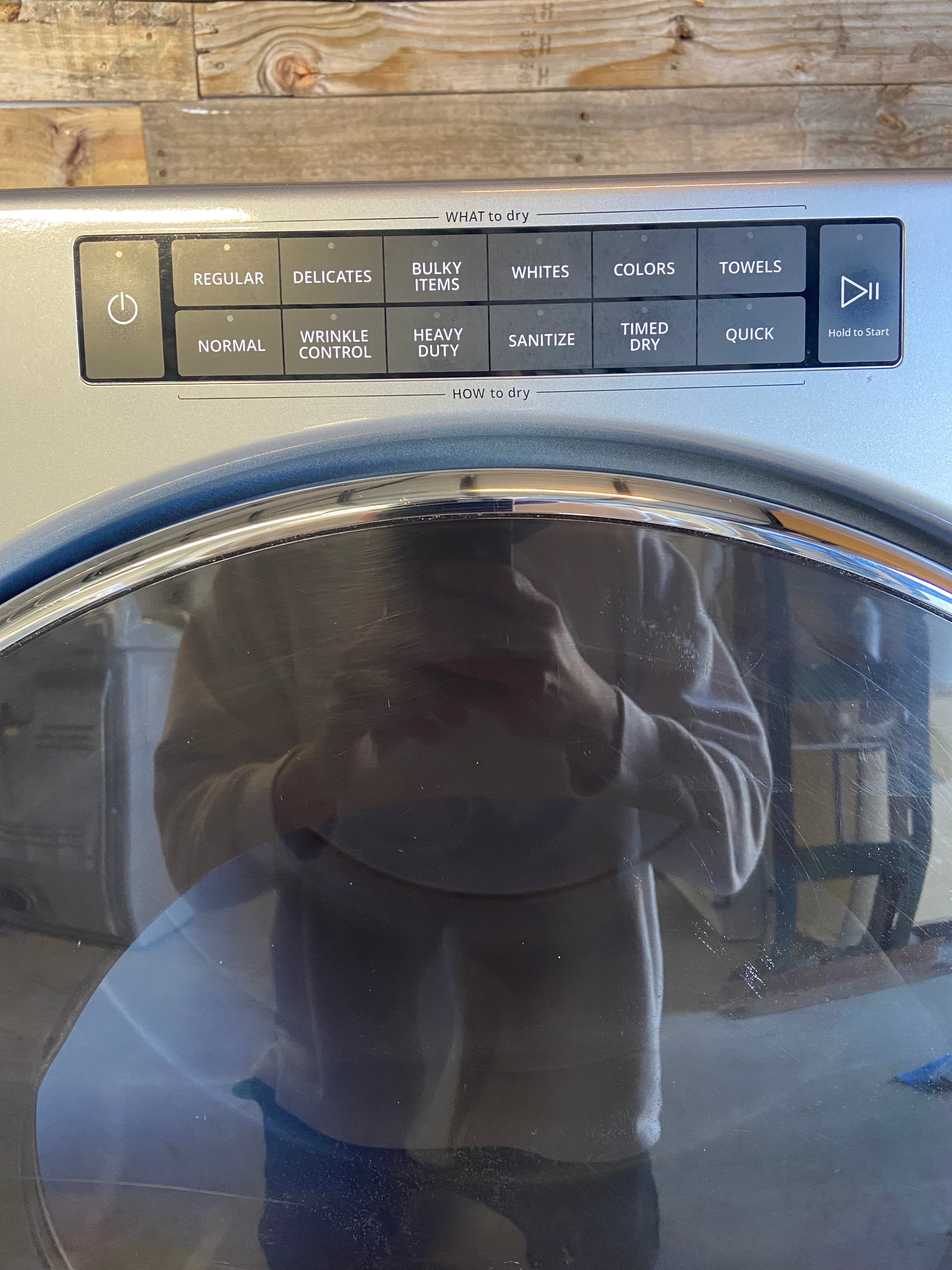Whirlpool Grey Front Load Dryer