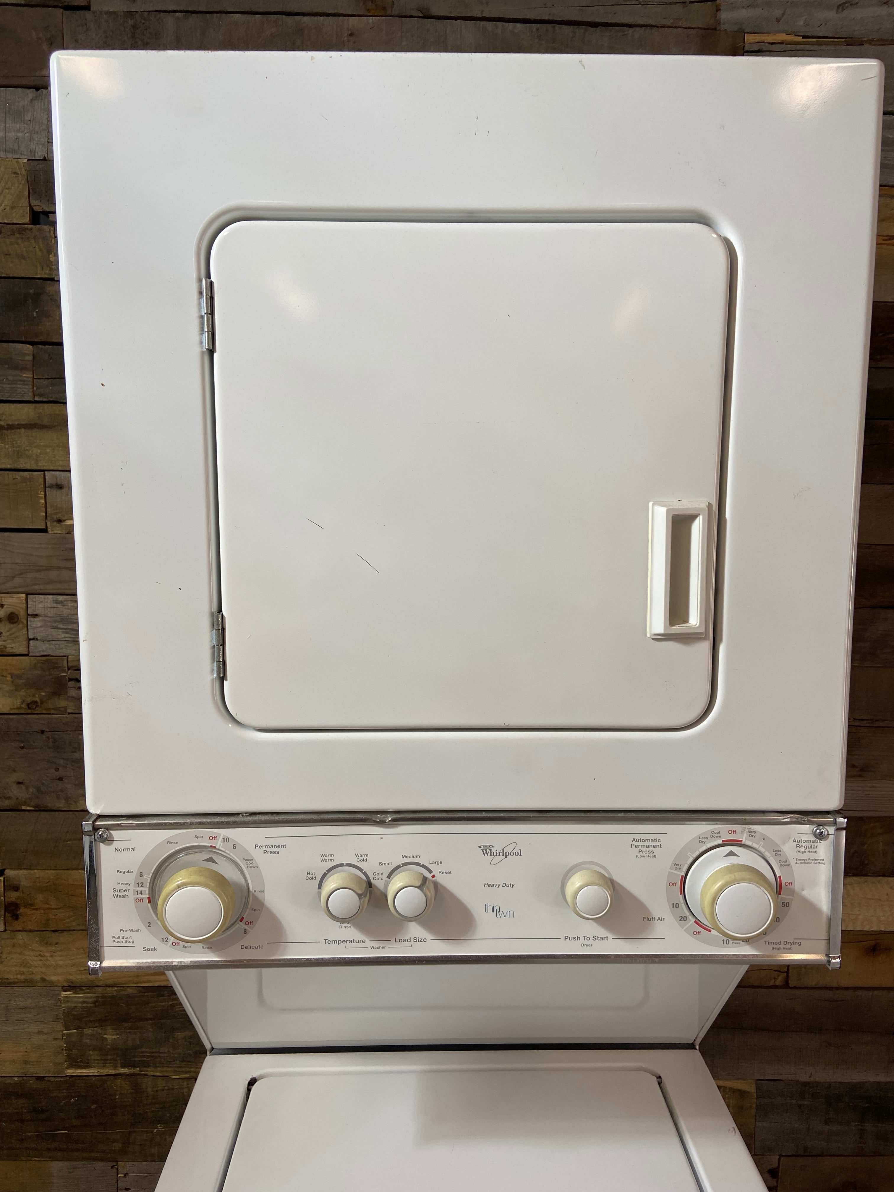 Whirlpool ThinTwin Washer & Dryer Stackable