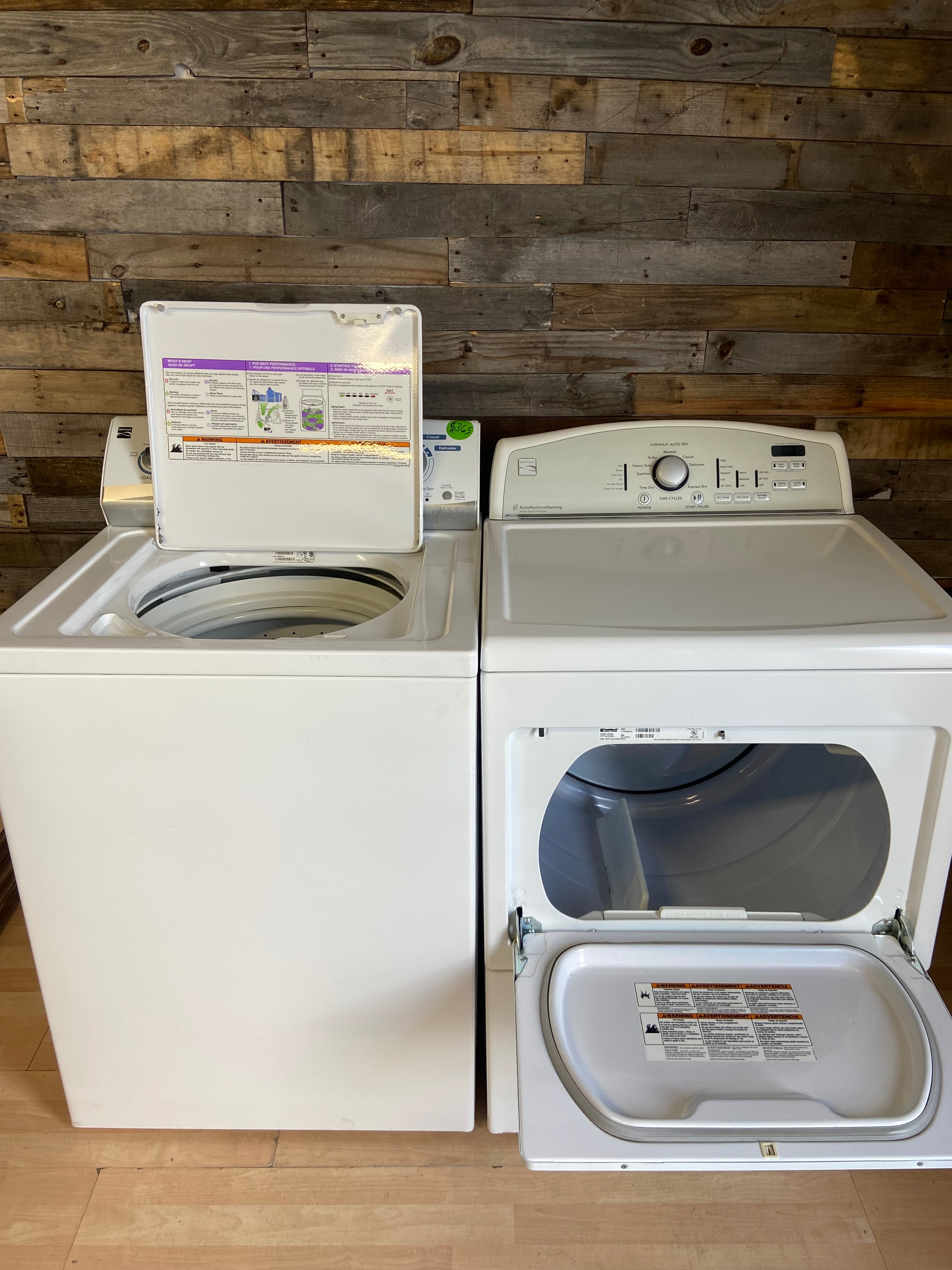 Kenmore Top Load Set