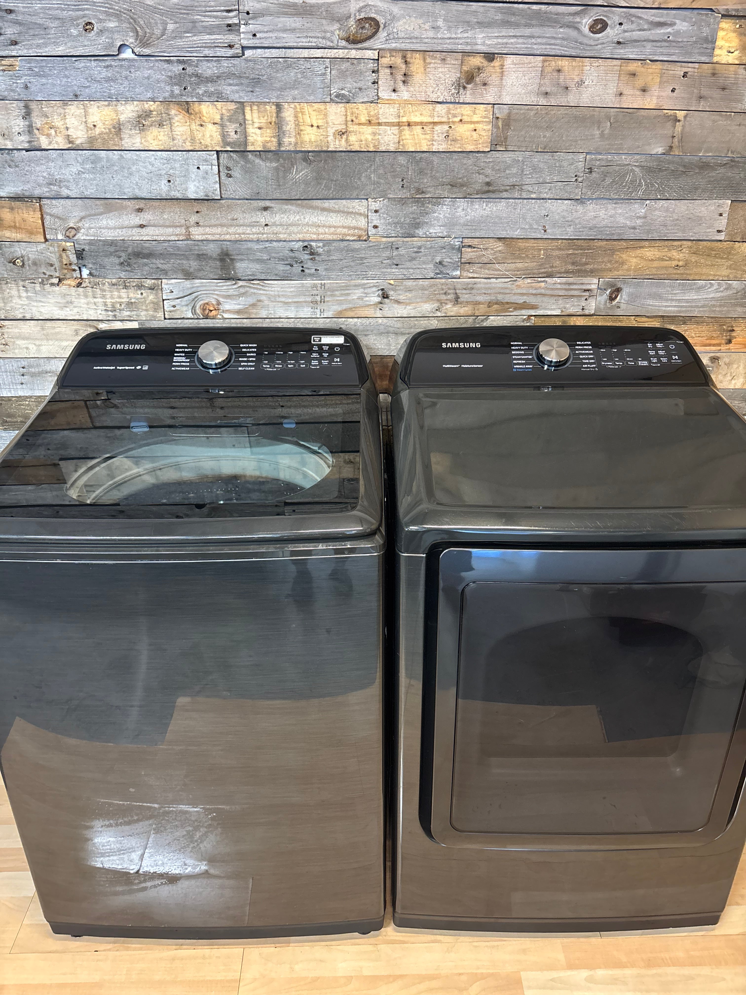 Samsung Black Stainless Active WaterJet Glass Top Set