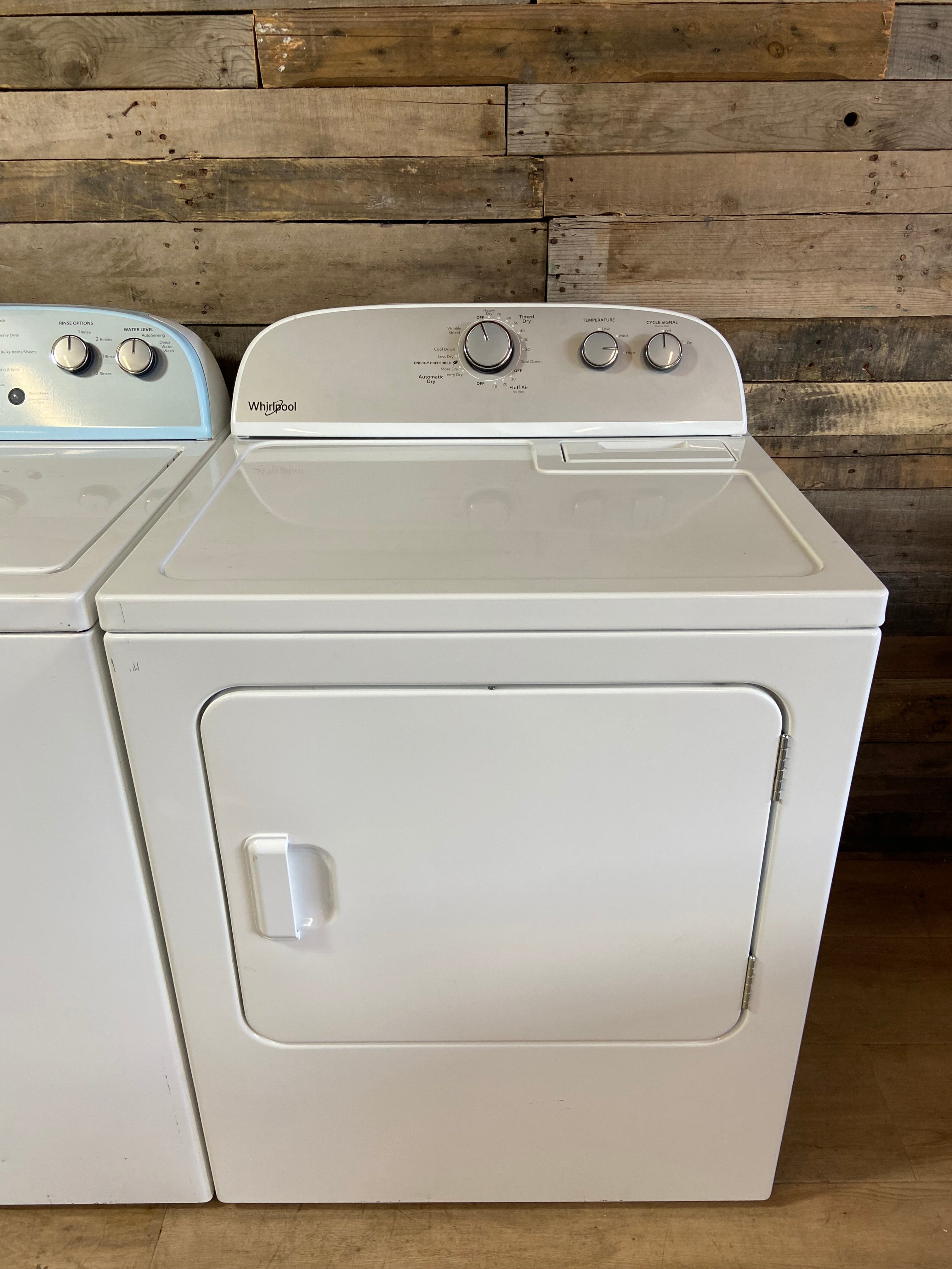 Whirlpool Top Load Washer & Dryer Set