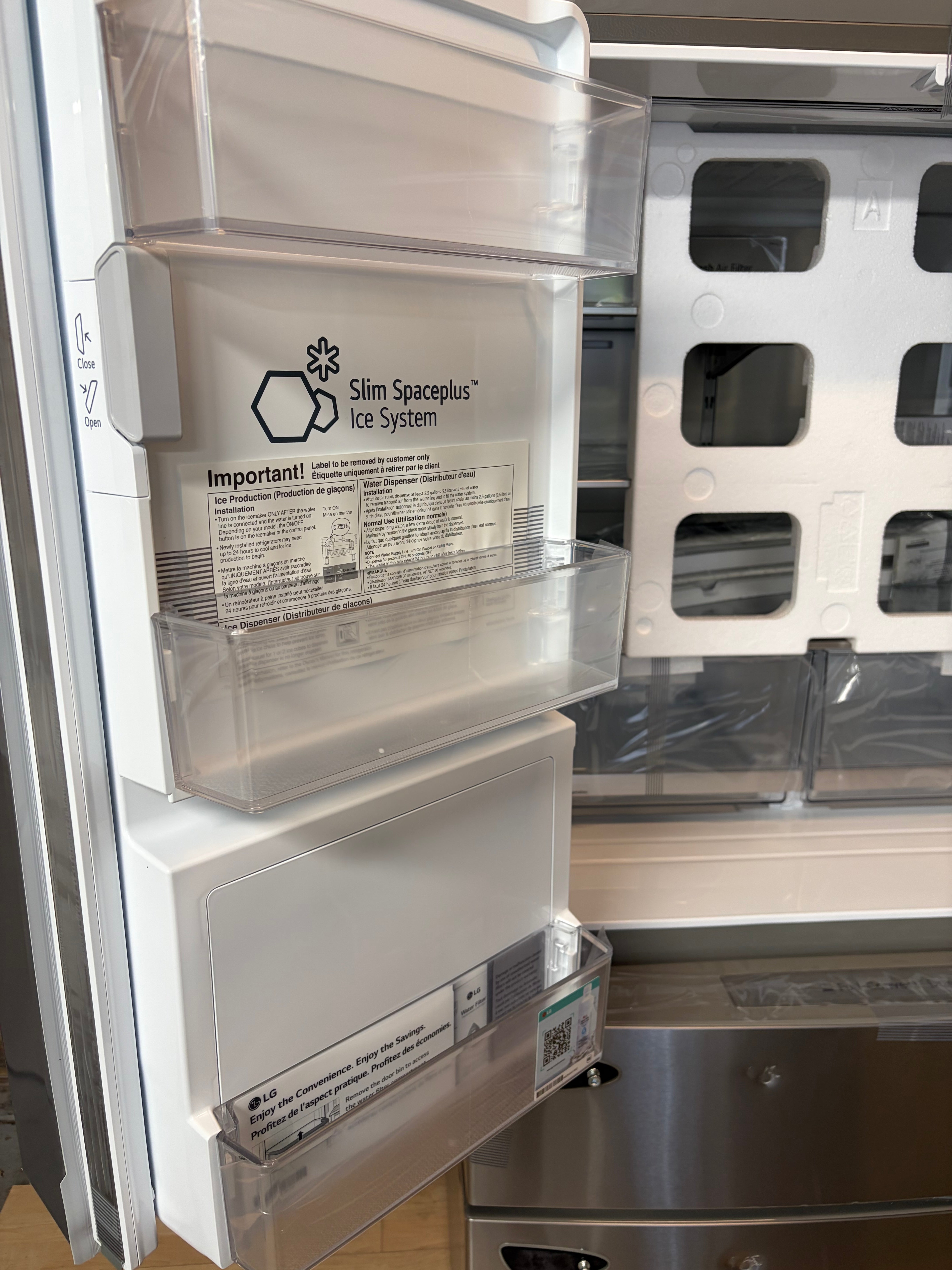 BRAND NEW Scratch And Dent LG Stainless 4 Door Refrigerator