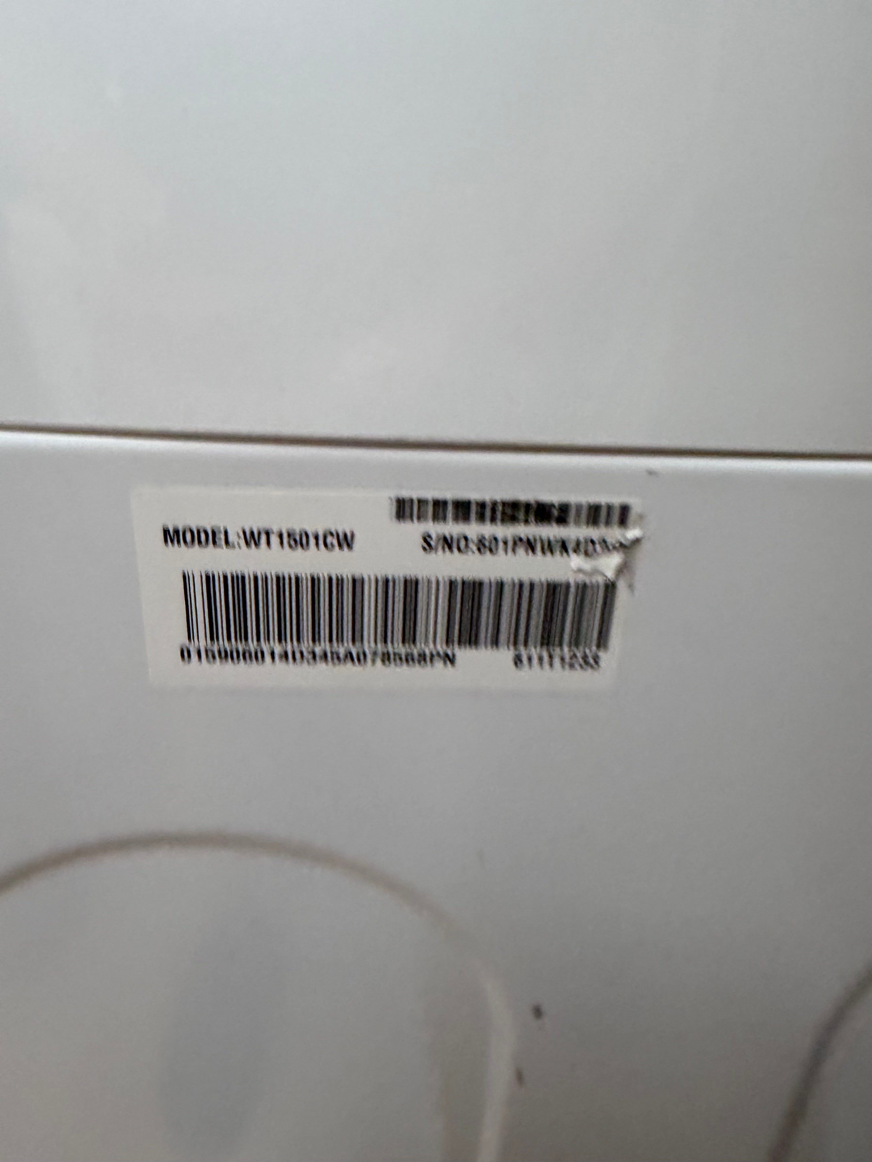 LG Direct Drive SmartDrum Glass Top Washer