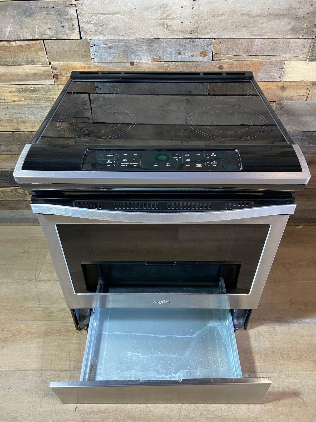 Whirlpool Stainless Steel Slide in Range