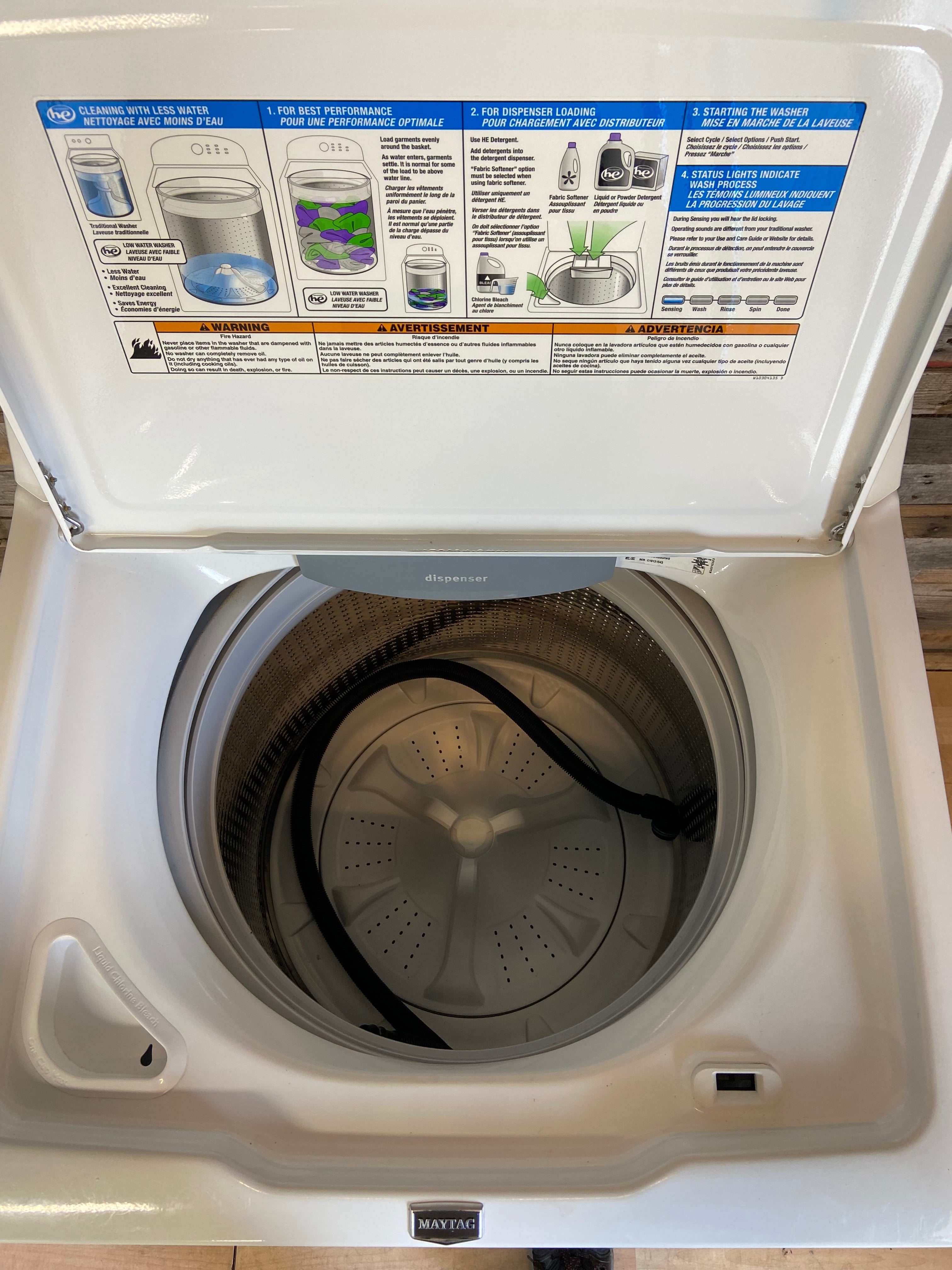 Maytag Bravos Top Load Washer