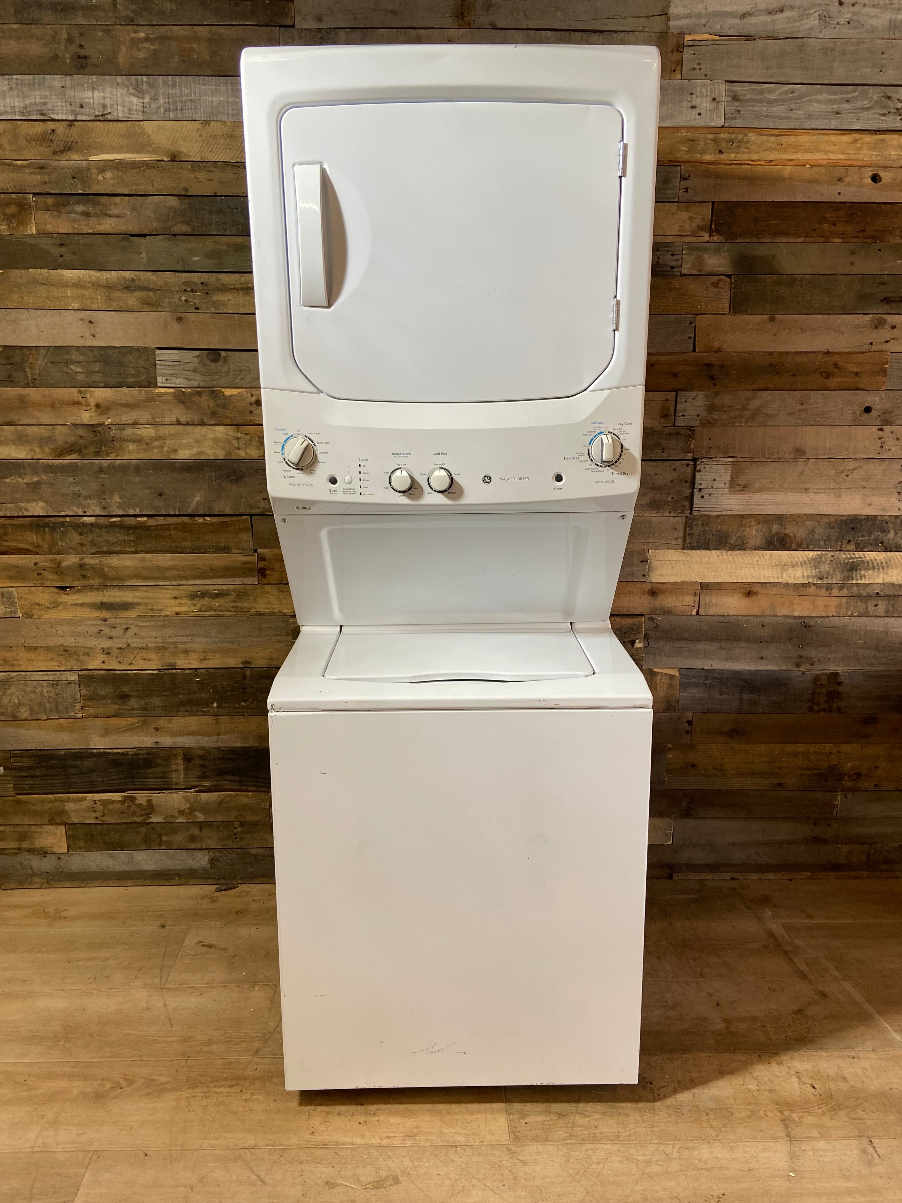 GE 27 inch Stackable Washer & Dryer
