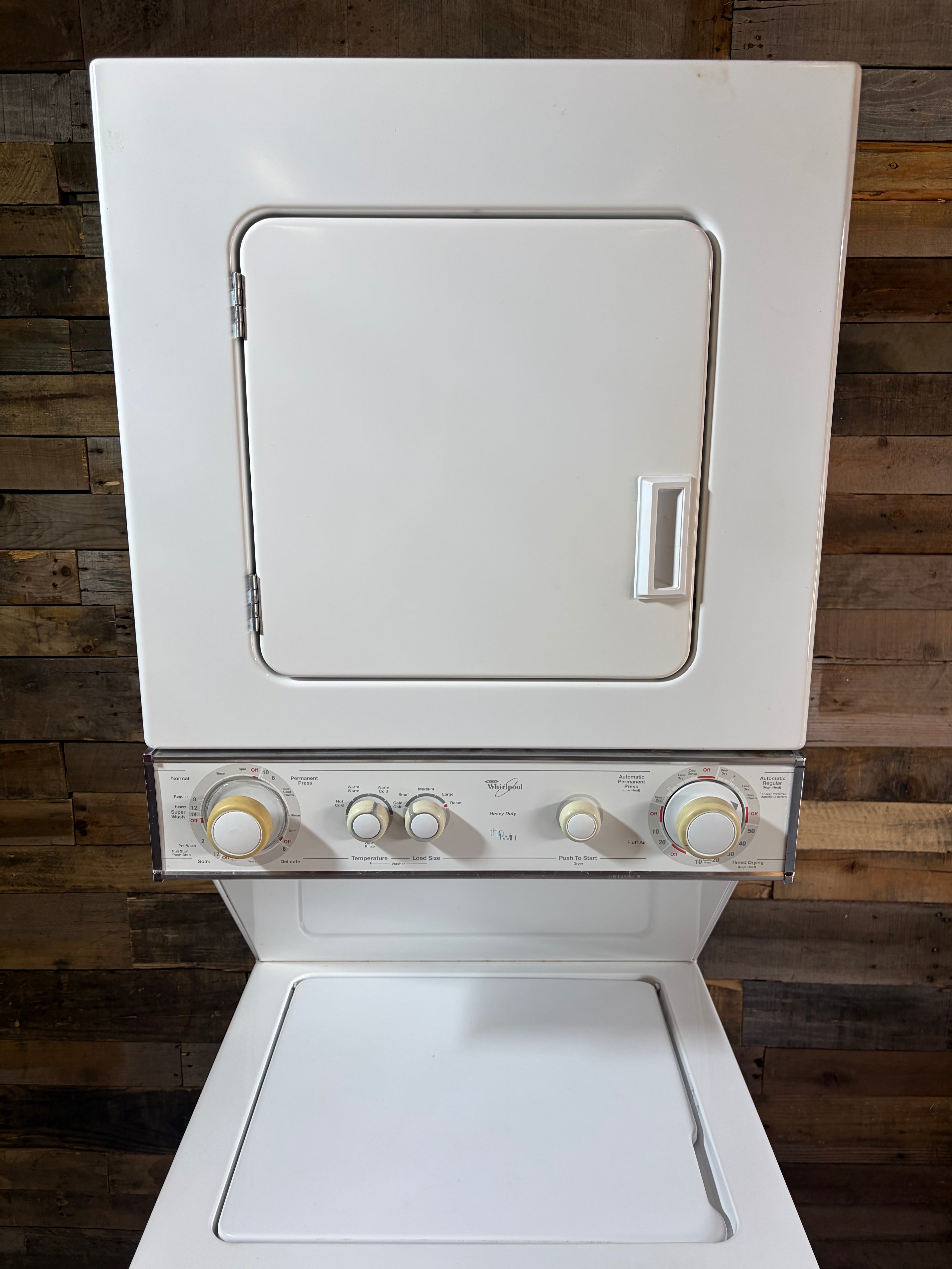 Whirlpool Thin Twin 24 Inch Stackable