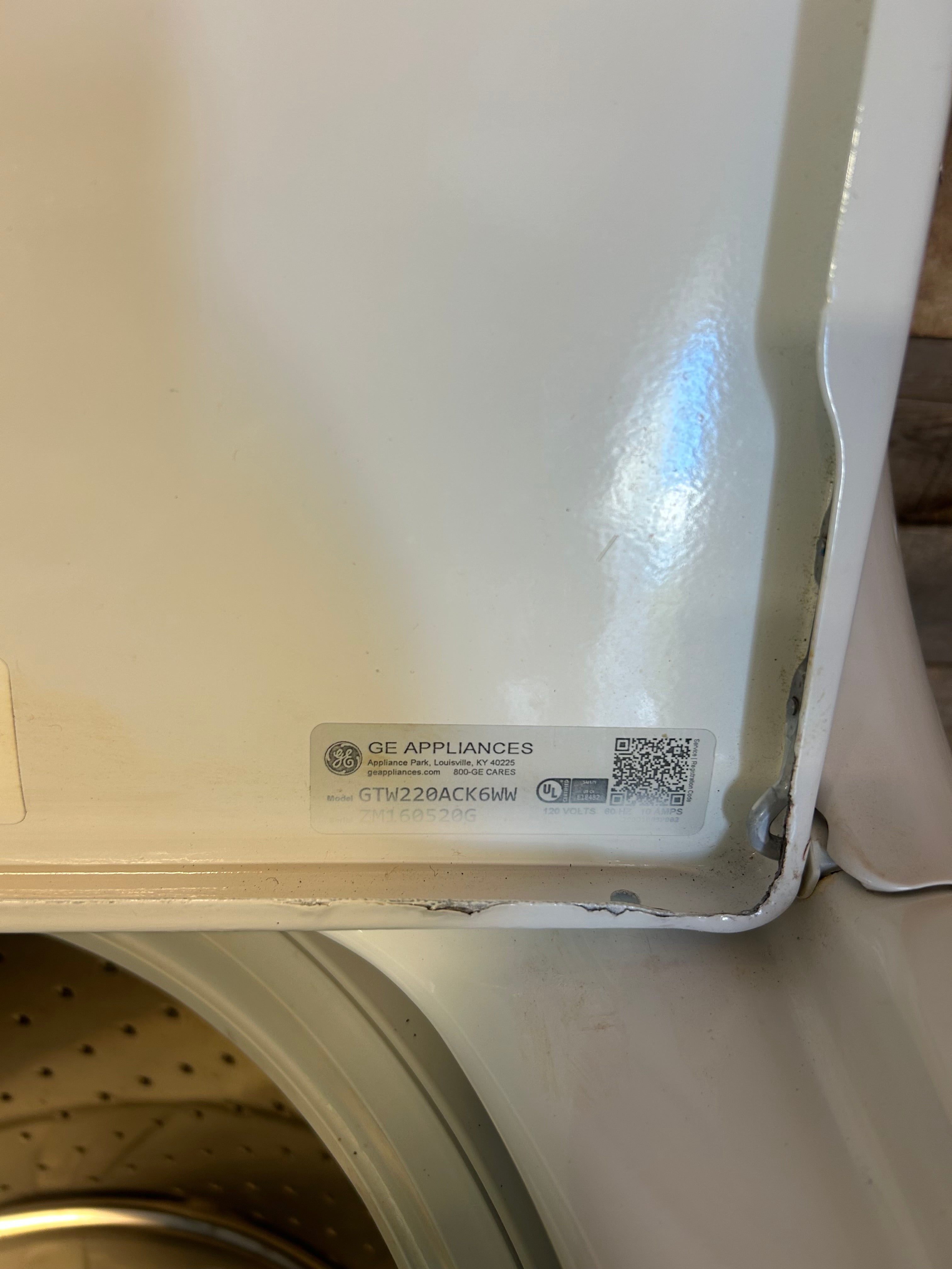 GE Hotpoint Top Load Set