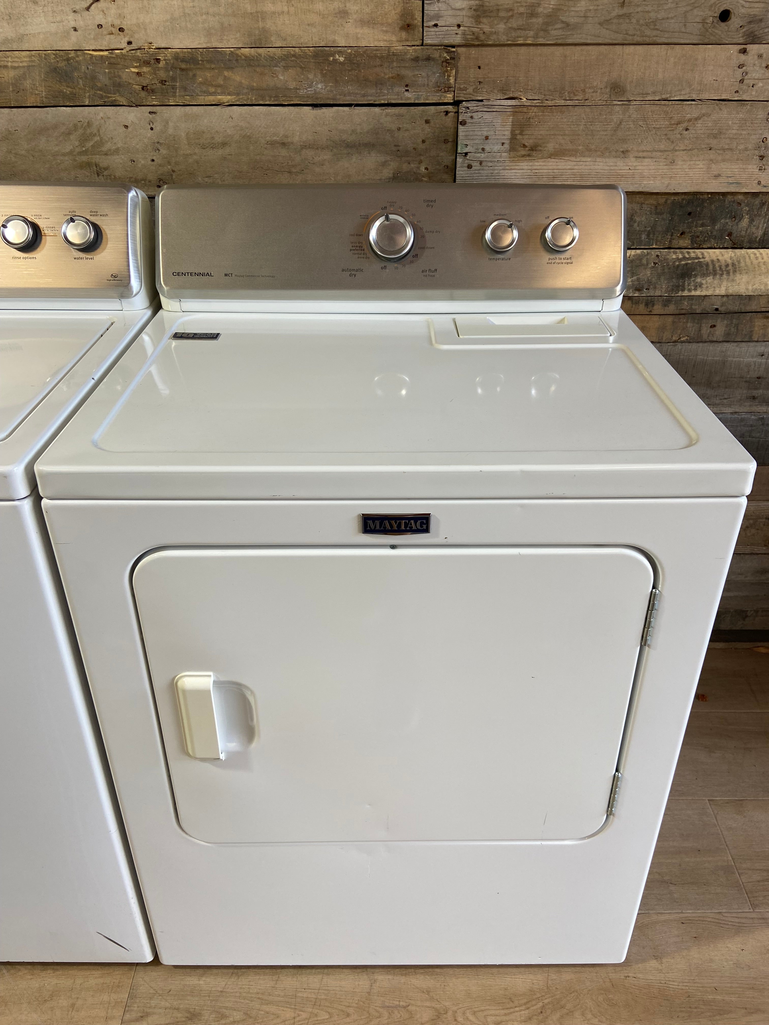 Maytag Commercial Technology Large Capacity Washer & Dryer