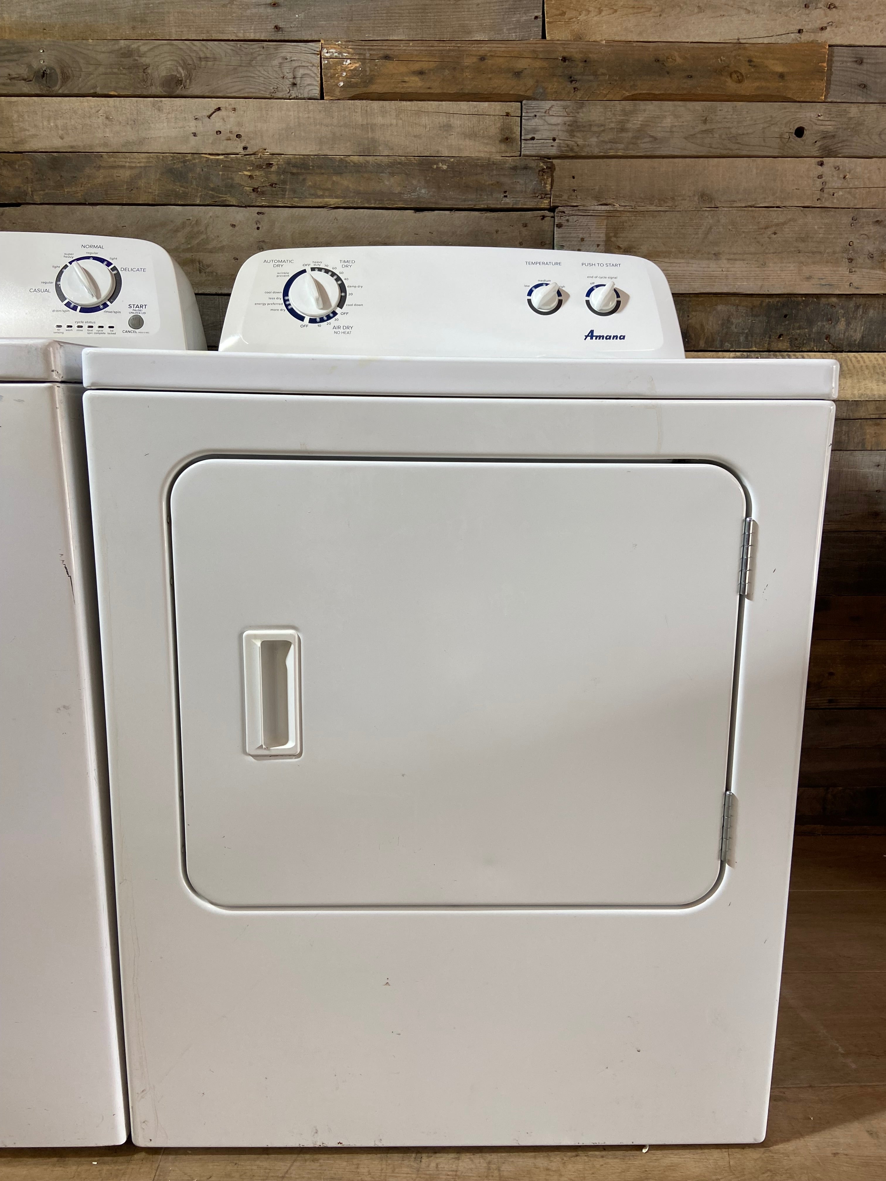 Amana Top Load Washer & Dryer Set