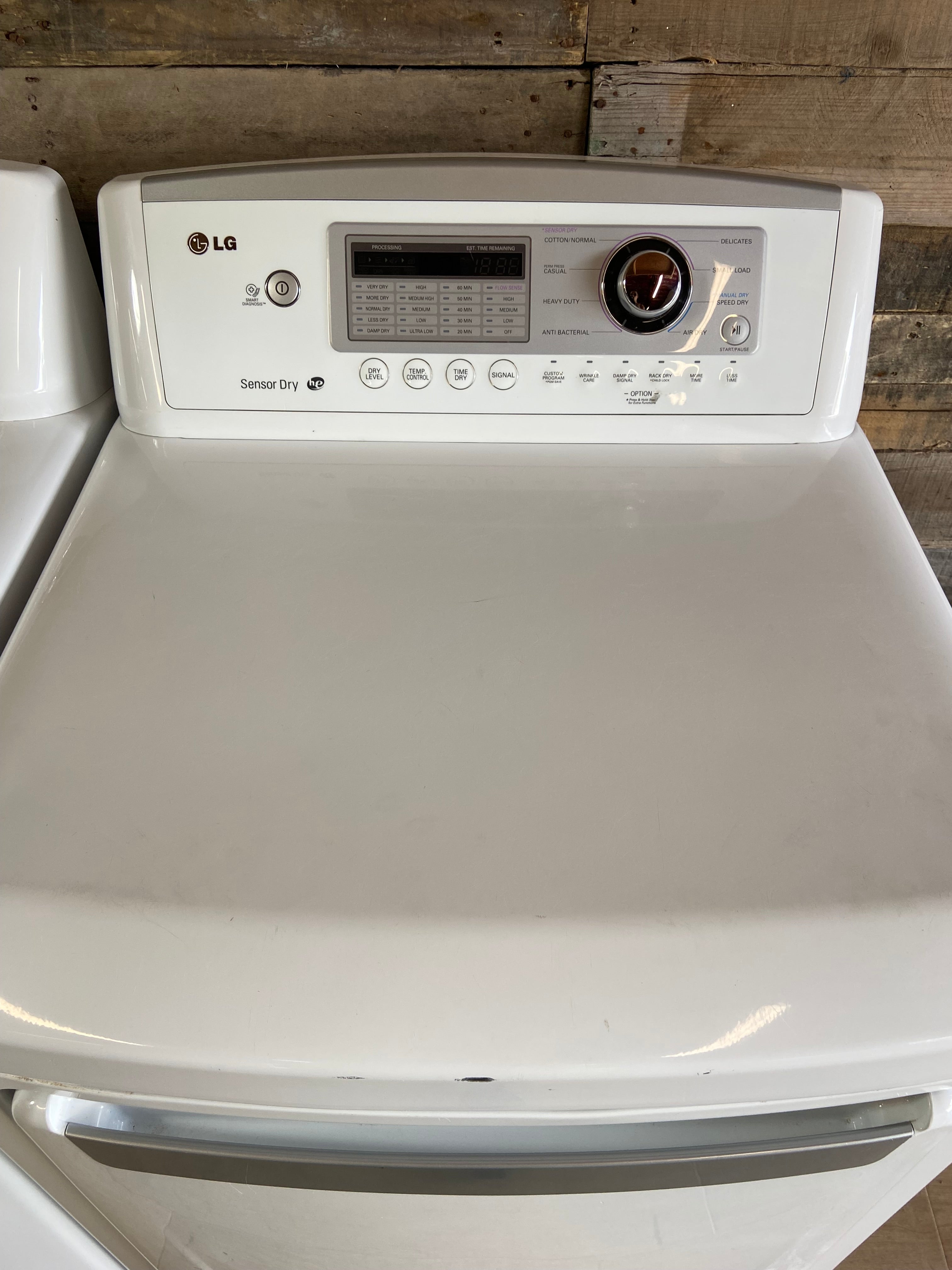 LG Large Capacity Top Load Washer Dryer Set