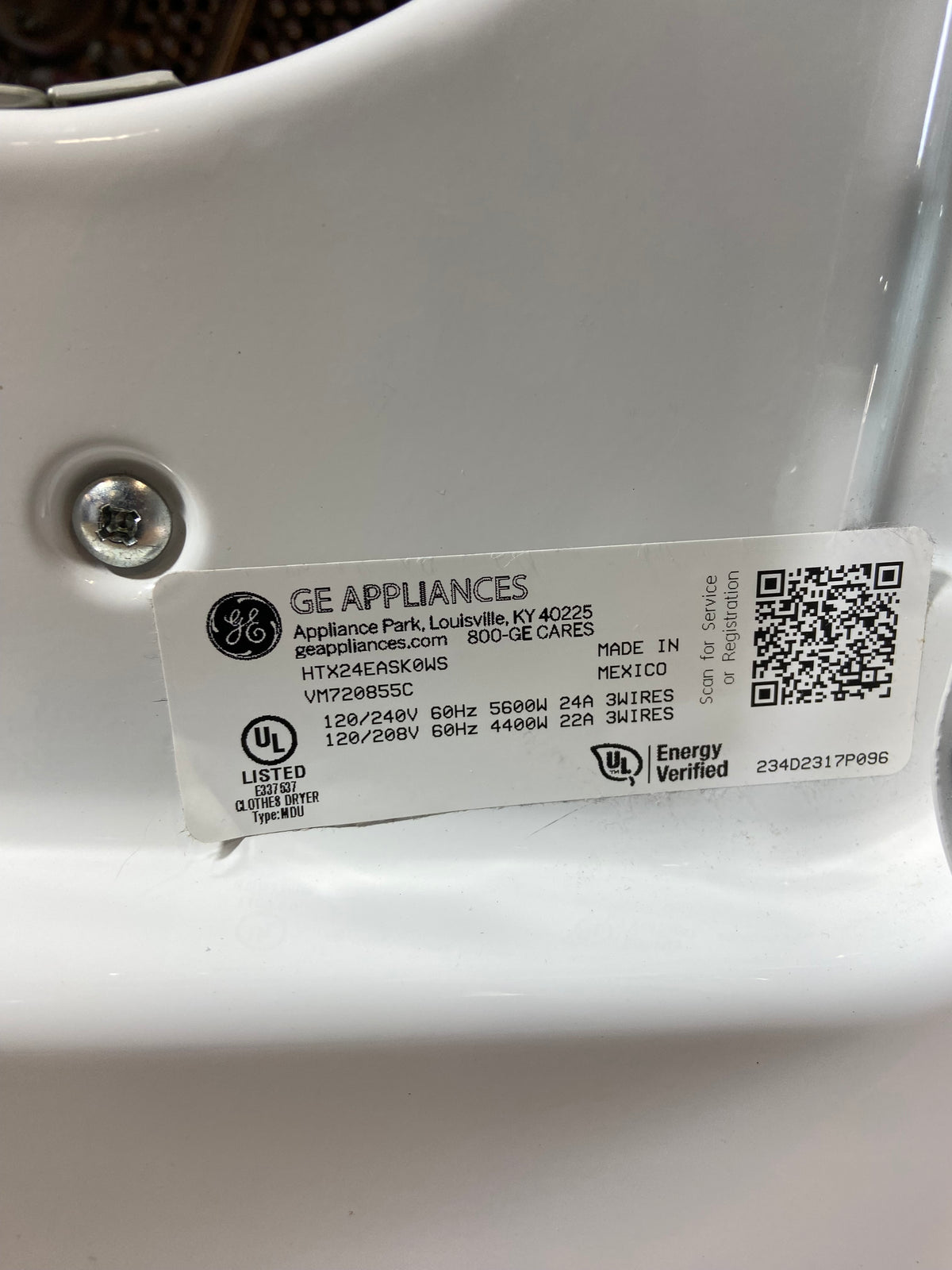 Hotpoint Large Capacity Dryer