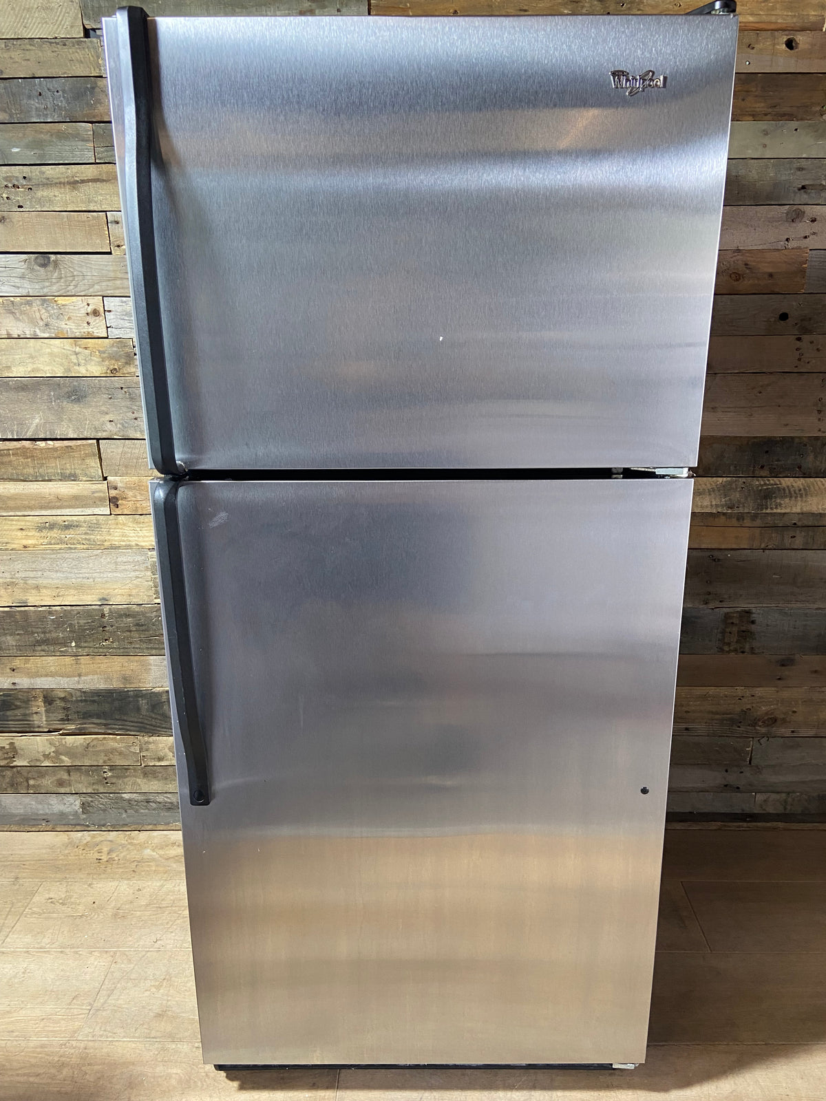 Whirlpool 30” Stainless Steel Top/Bottom Refrigerator With Ice Maker